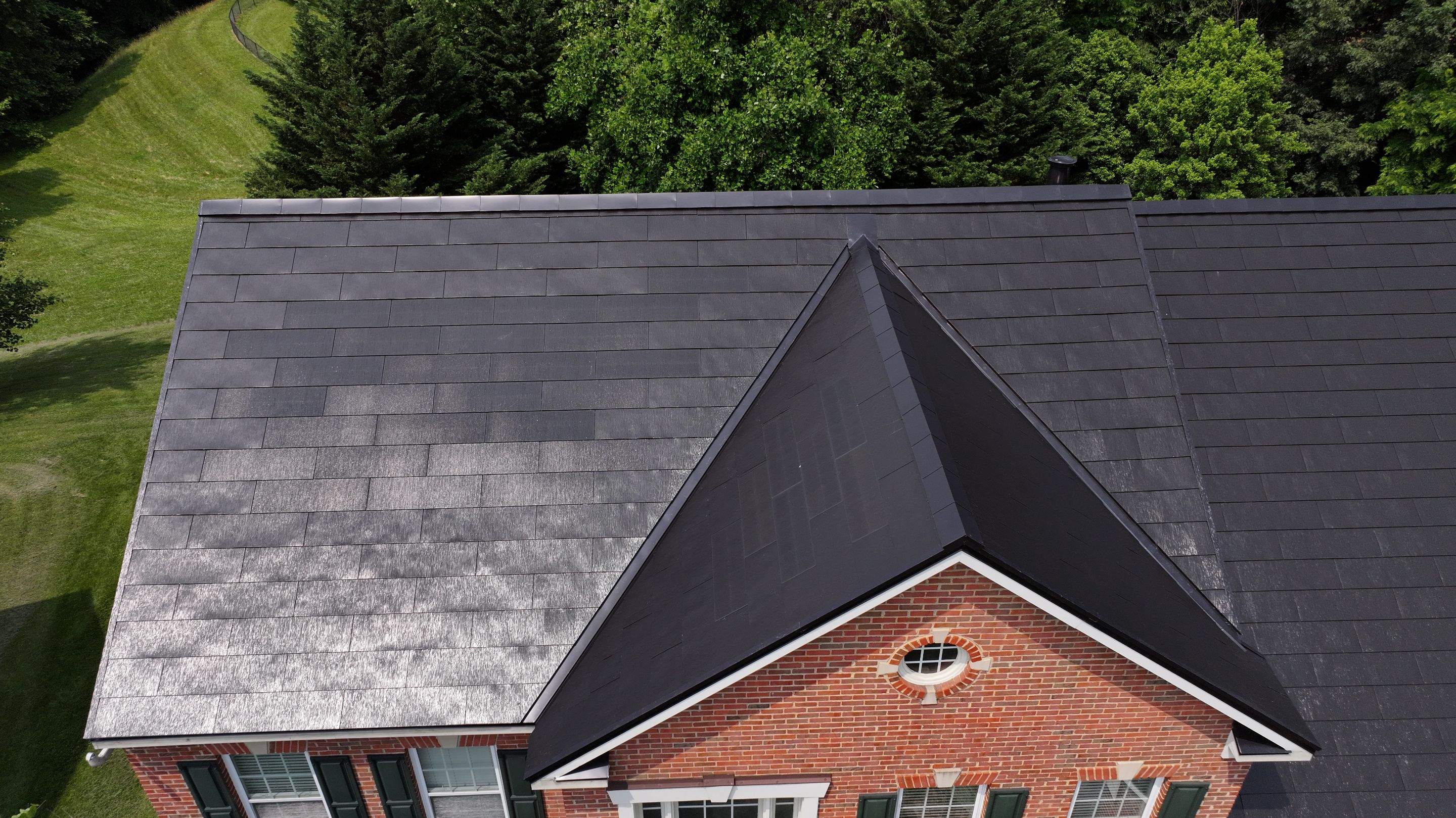 New Tesla Solar Roof in Maryland by American Home Contractors