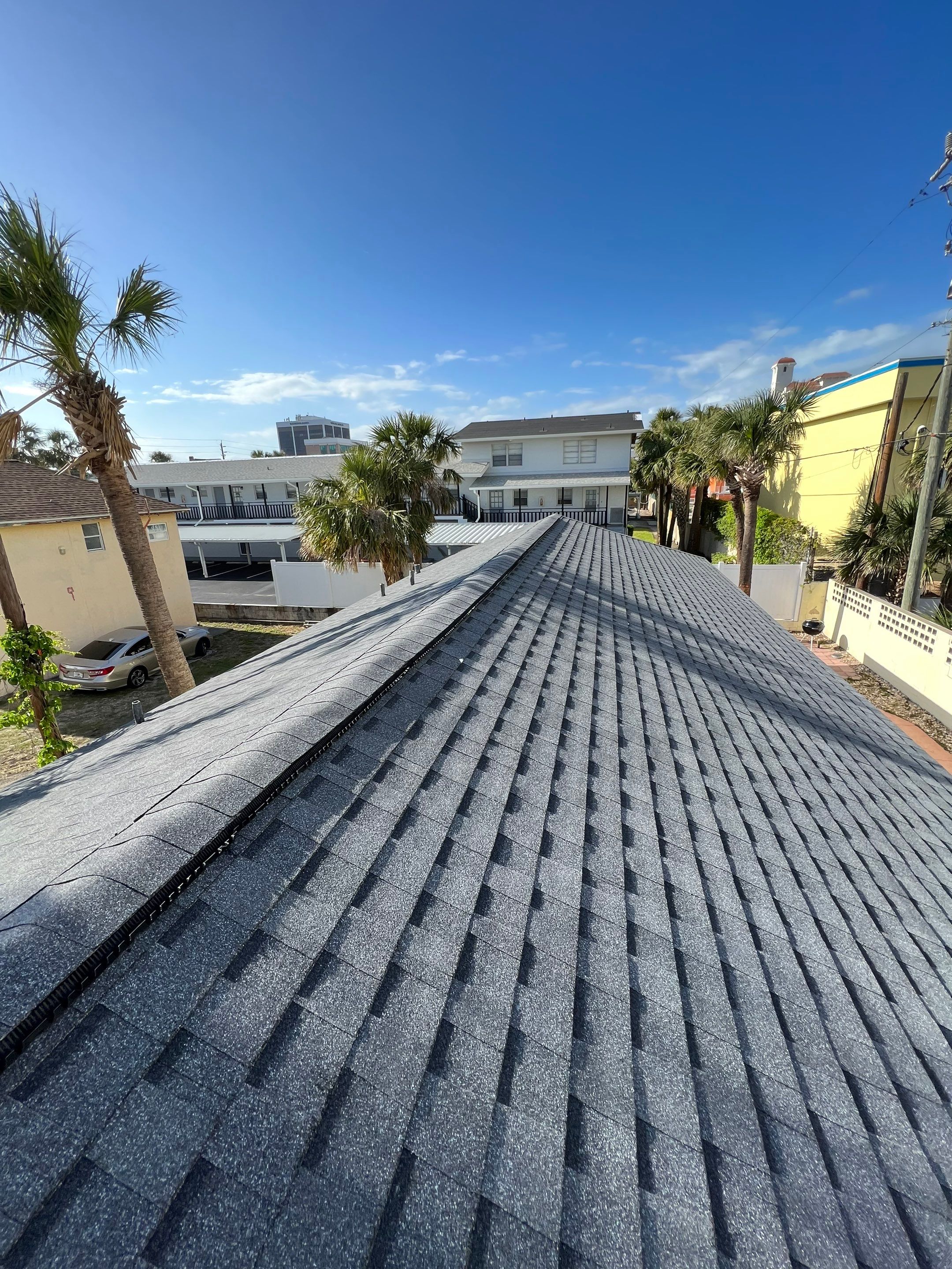 Shingle Reroof Replacement Daytona Beach FL by Pinnacle Roofing Group