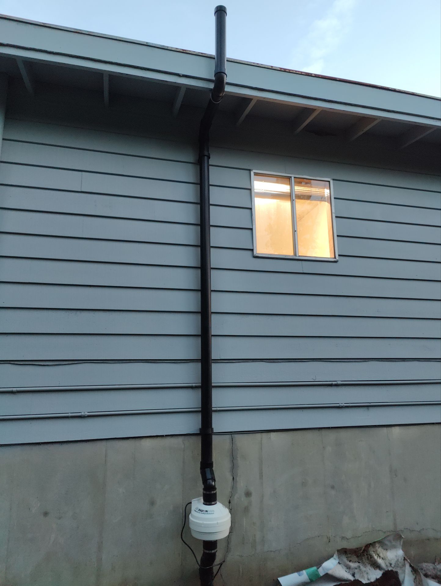 Subslab Radon System by JustRadon.Com
