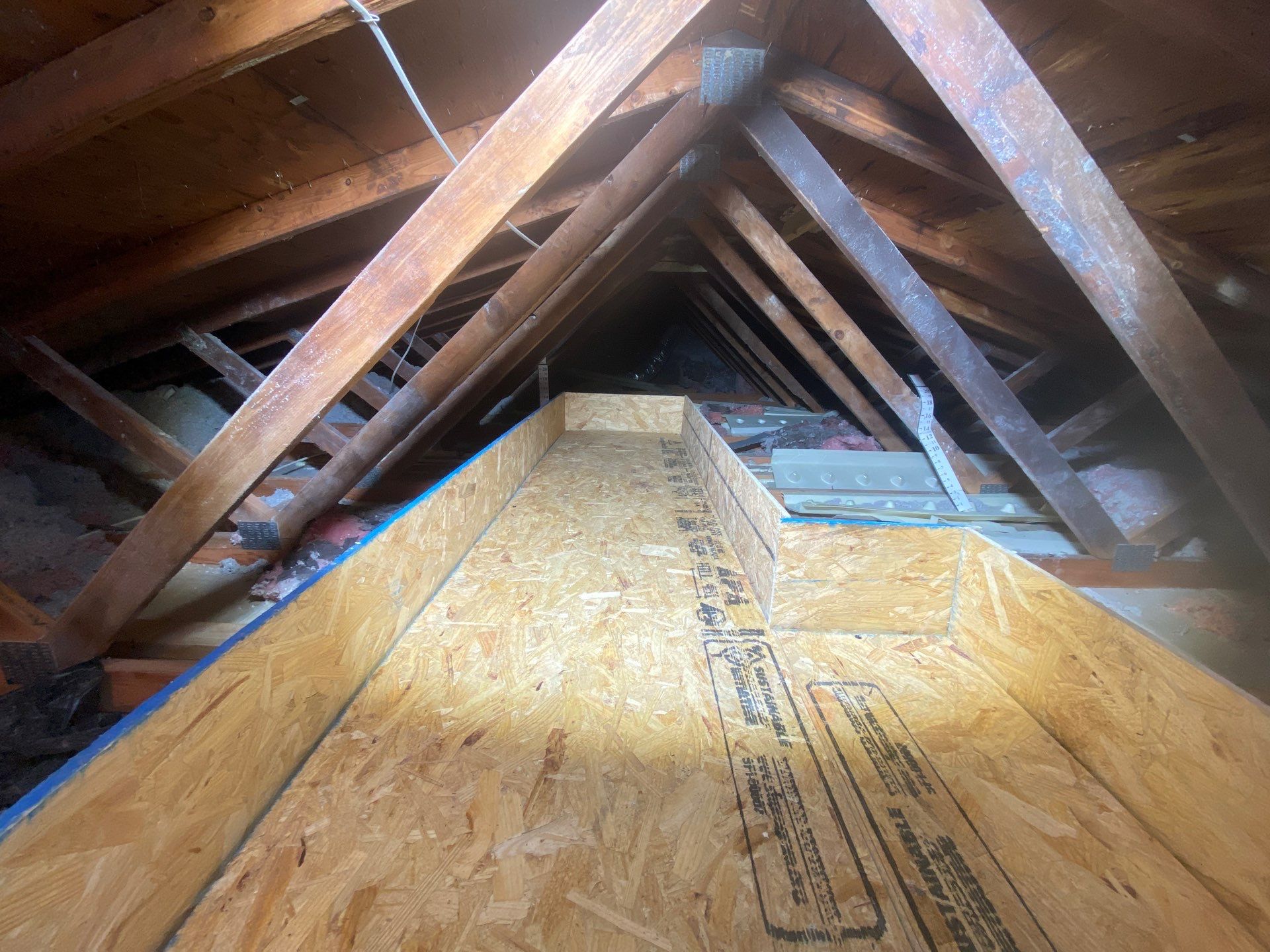 Correcting previous insulation work in Houston, PA by Home Environment Solutions