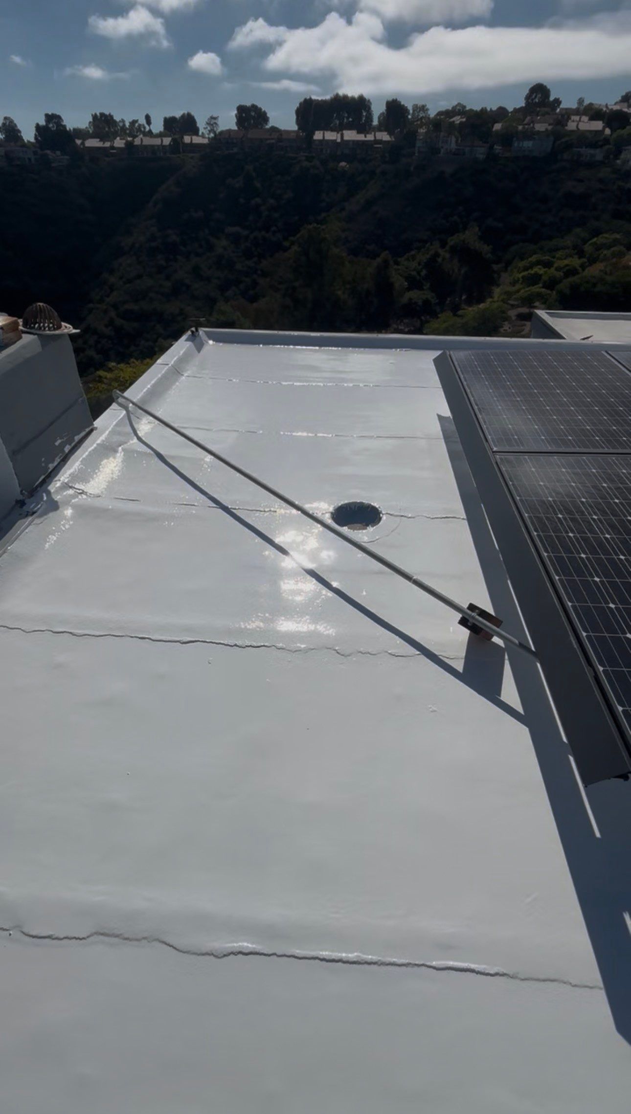 La Jolla Silicone Roof Restoration | Uniflex 20-Year Roof Coating System by Zenith Roofing Services