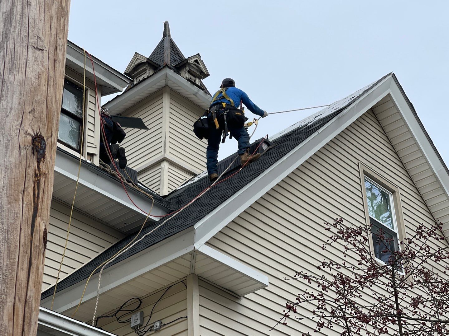Residential Roofing Installation using GAF Timberline HDZ by Sensible Home Solutions