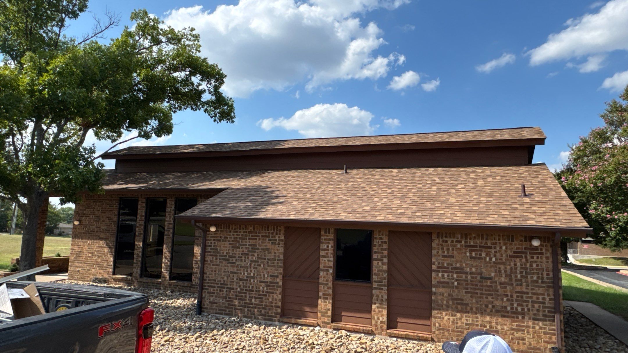 Commercial Roof Replacement using ATLAS StormMaster Shake by Harvey Roofing & Construction