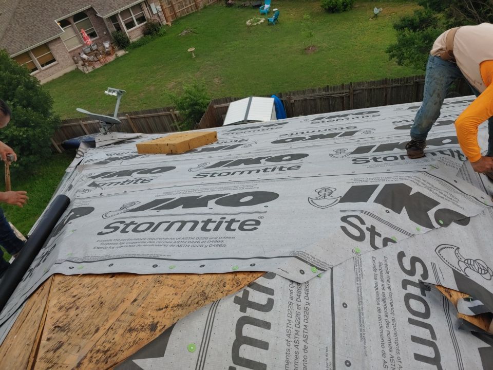 Residential Roofing Replacement and Decking Upgrade in Round Rock by Caliber Restoration LLC