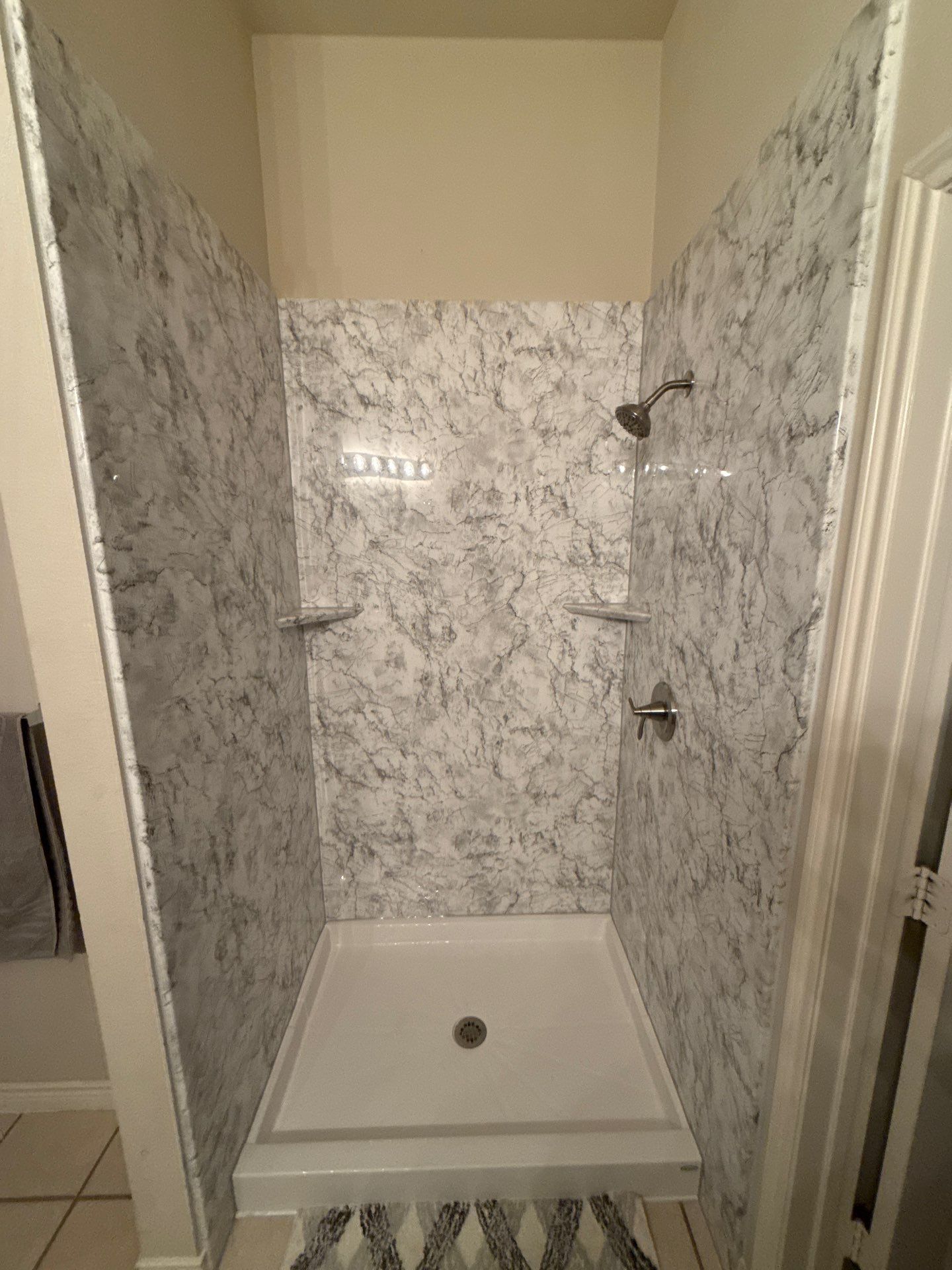 Framed Shower Glass  by Richardson Glass & Mirror