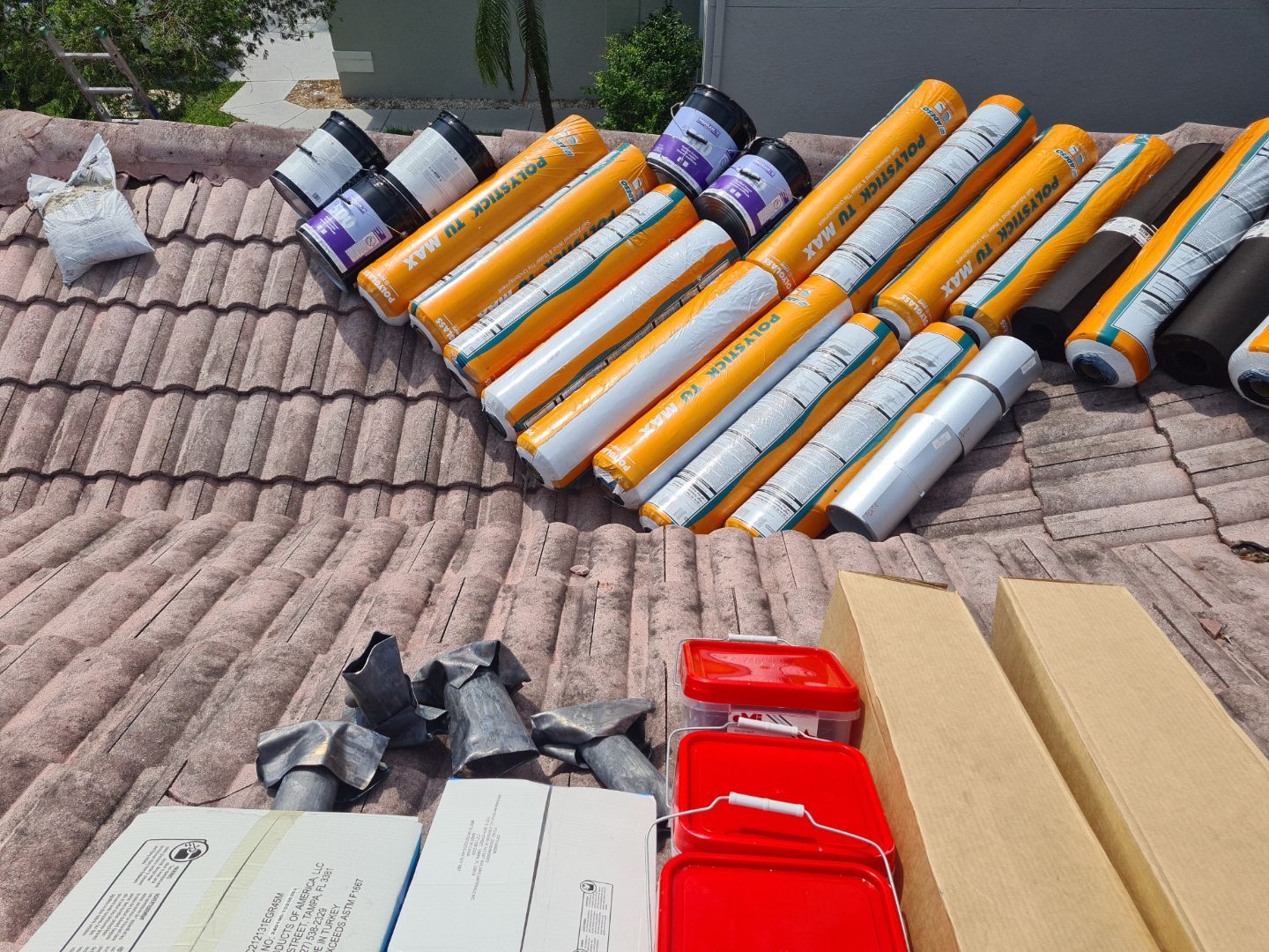 Residential Roofing Installation using WestLake Roofing Tile by BLUES BROTHERS ROOFING