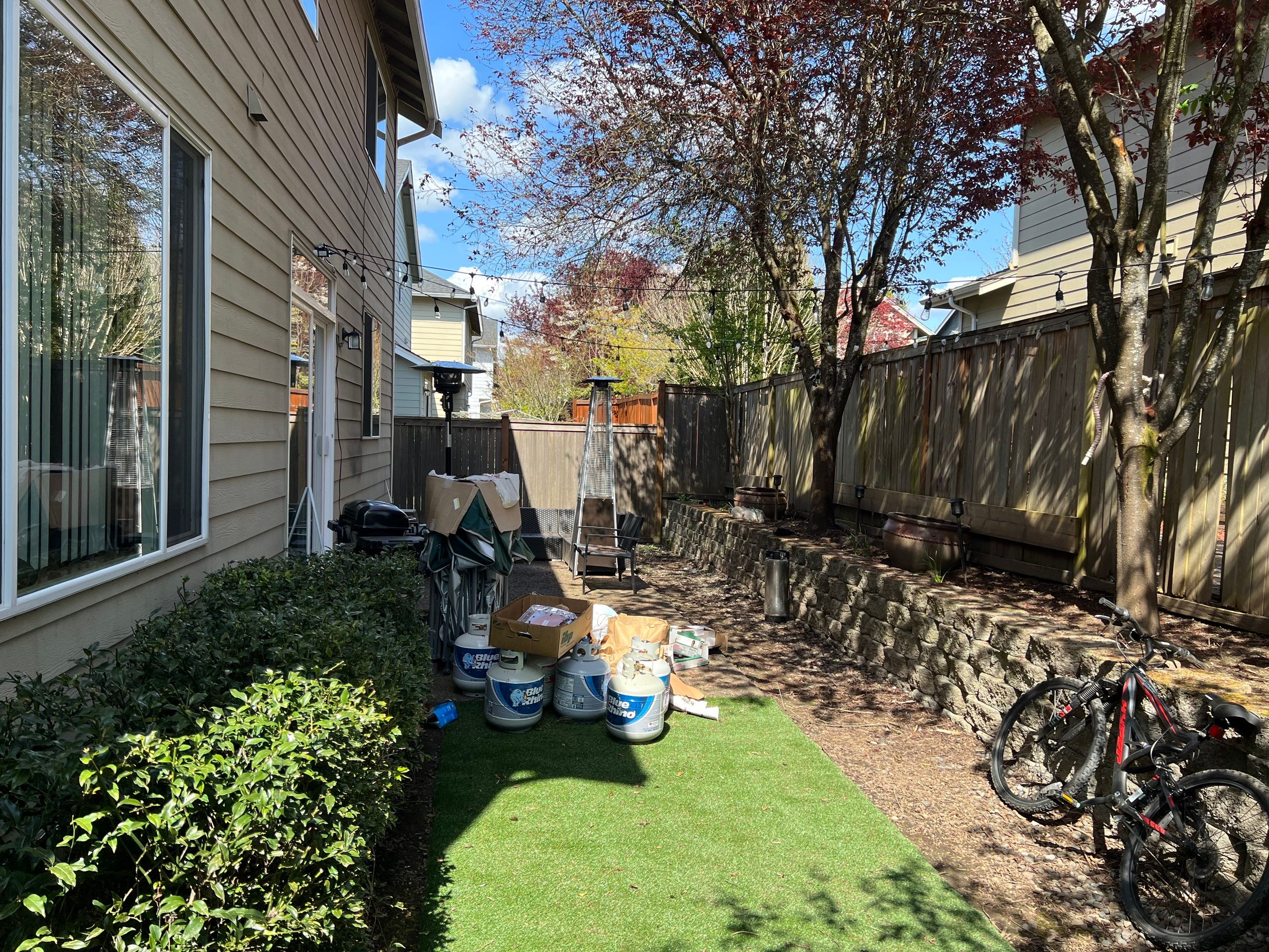Small Patio Makeover in Lynnwood by Jireh Asphalt & Concrete Inc