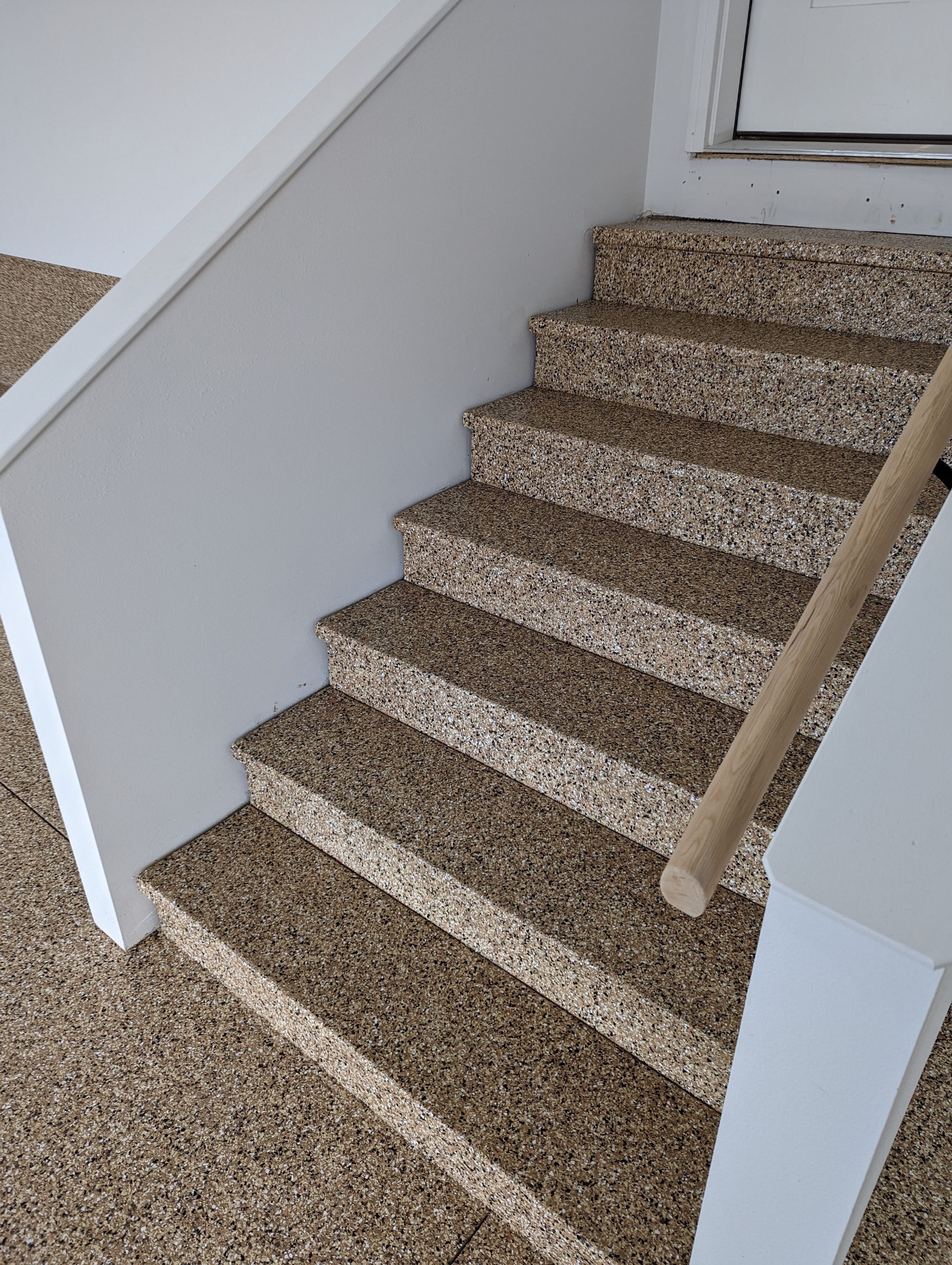 Garage using Sandstone by Select Painting, Coatings & Garage Cabinets