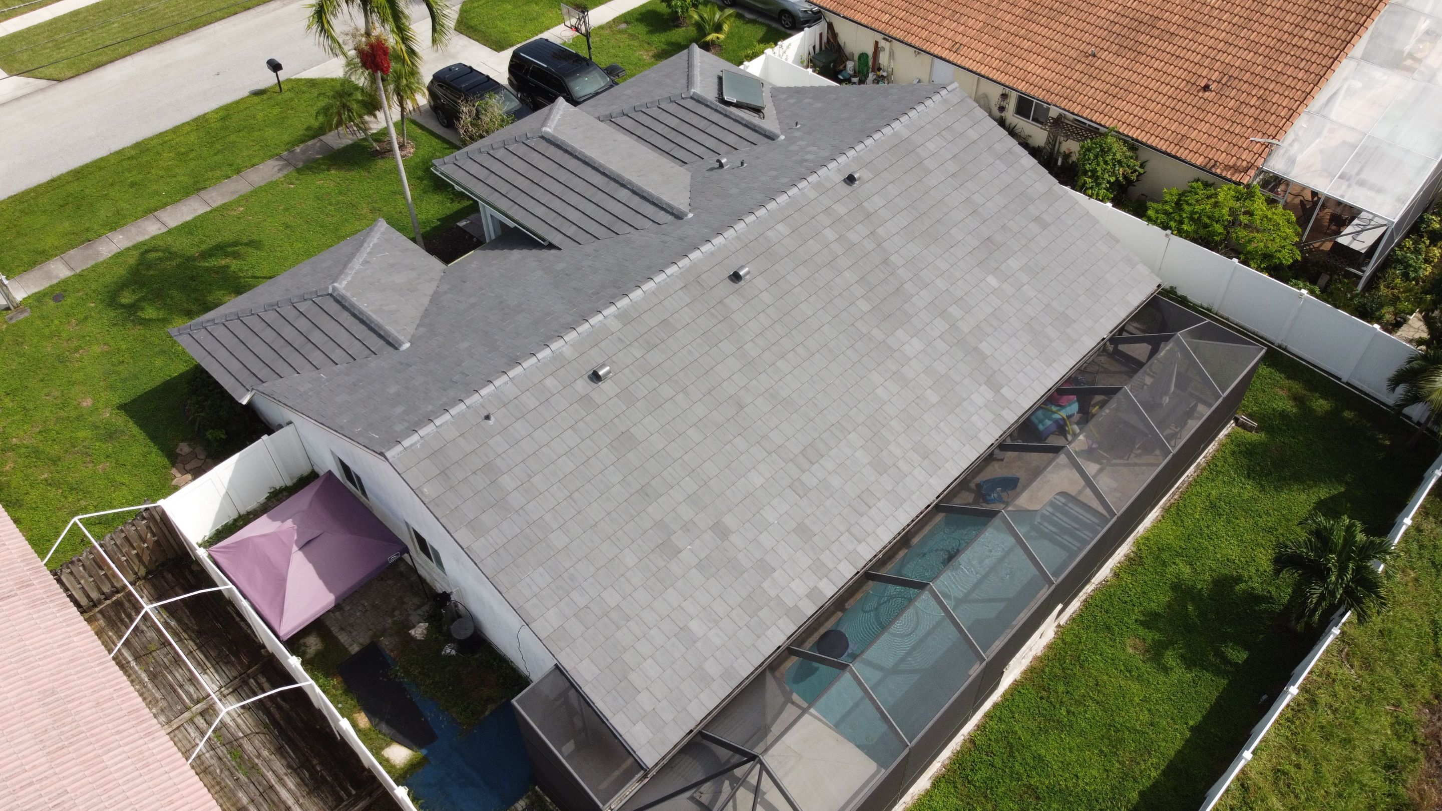 Residential Roofing Installation using Eagle Roofing Tile by BLUES BROTHERS ROOFING