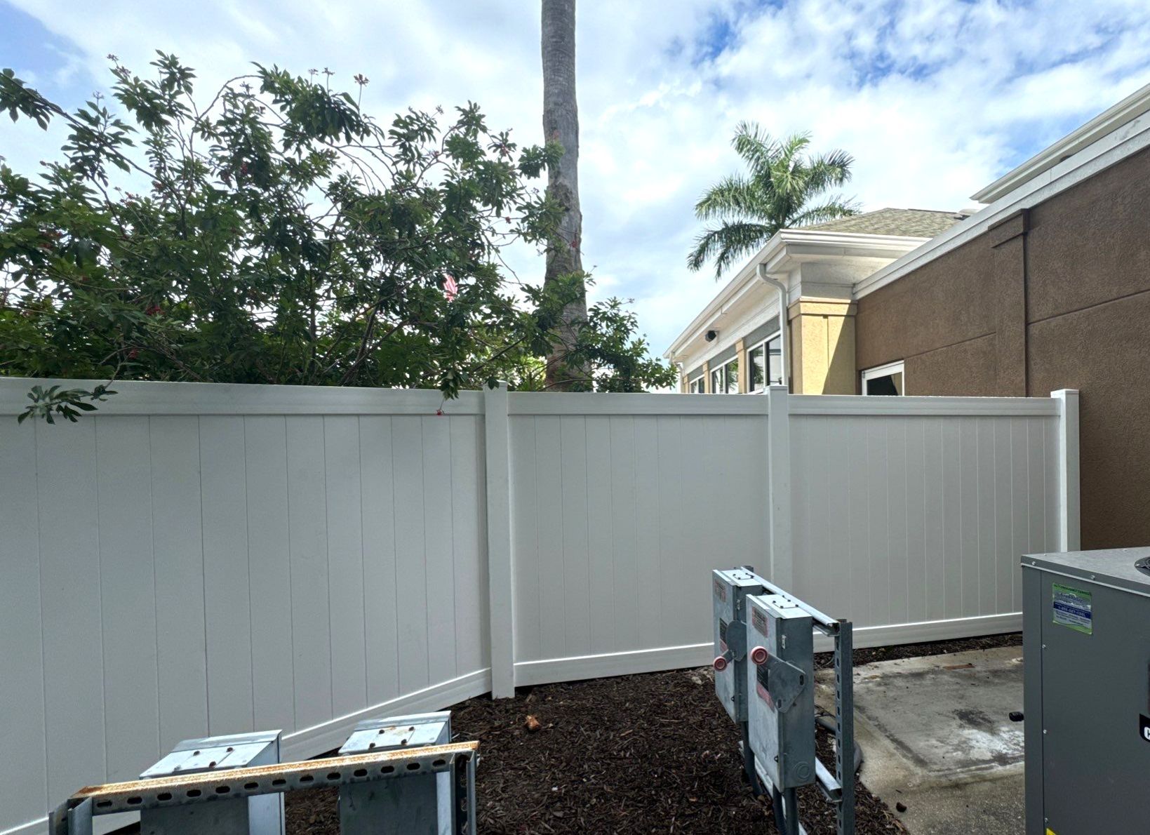 Vinyl Privacy Fence using 6Ft White Vinyl Privacy Fence by Asap fence and gates, LLC