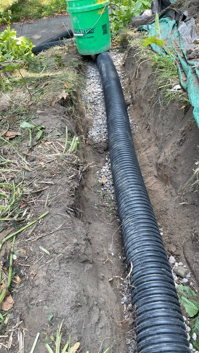 Tara’s Corner Drainage Fix by Waterproofing Northeast