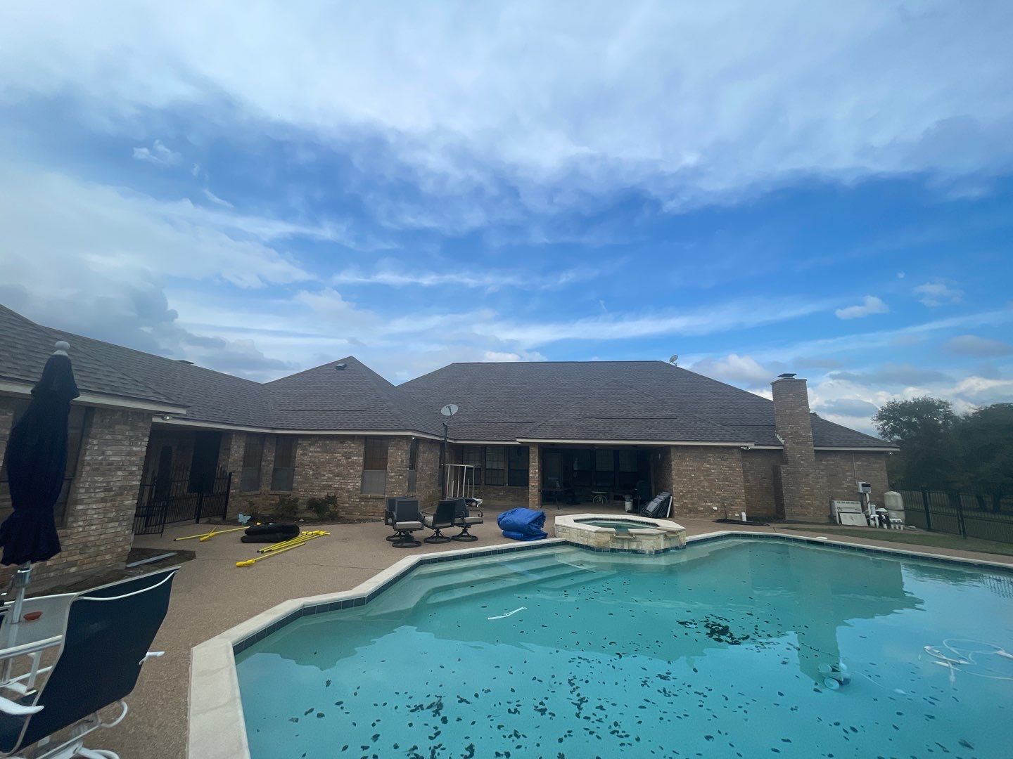 Rendon Forth Worth Texas Large Estate - Roofing Installation using GAF Timberline Armorsheild 2 Class 4 Impact Resistant Shingle System by First United Roofing & Construction