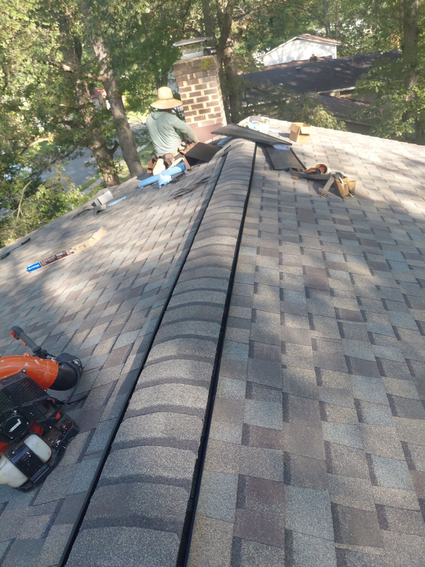 Springfield : Residential Roof Replacement with CertainTeed Landmark Pro in Max Weathered Wood  by RM Banning, Inc.