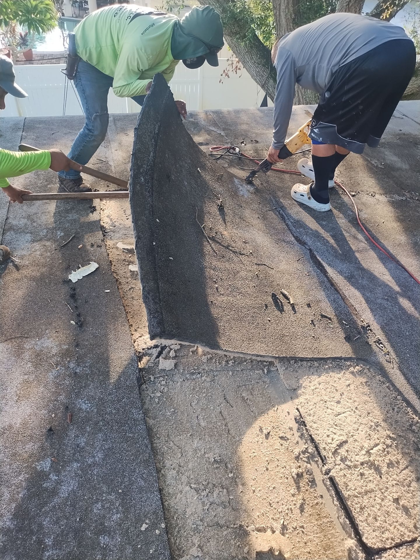 Project in St. Petersburg 33703 by Mitchell Roofing Company LLC