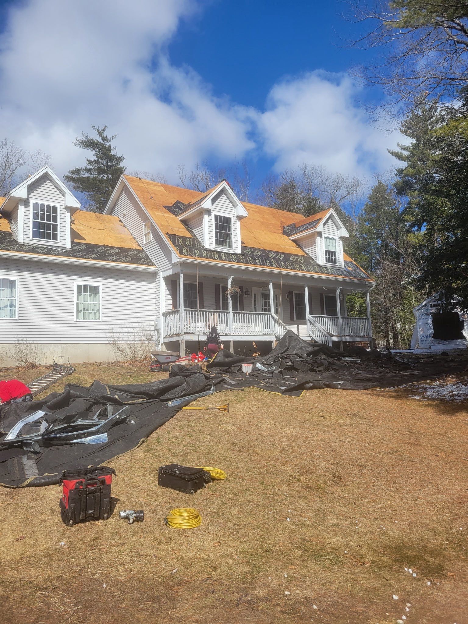 Northwood New Hampshire - Owens Corning Installation by Tall pine roofing