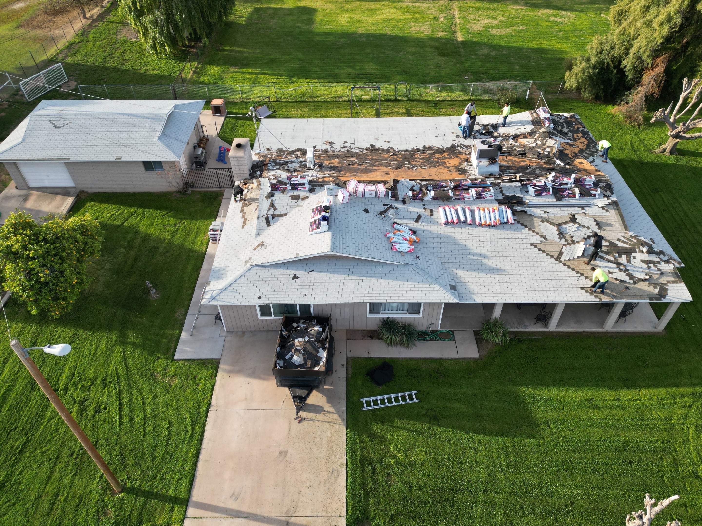 Bruce's Full Re-Roof & Shed by All Storm Roofing & Construction