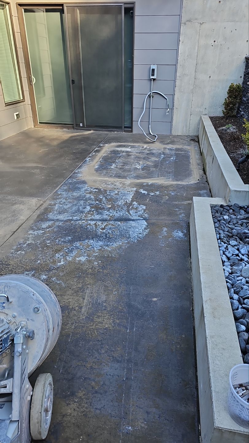 Patio Transformation using Greystone 1/8" by Croc Coatings, LLC