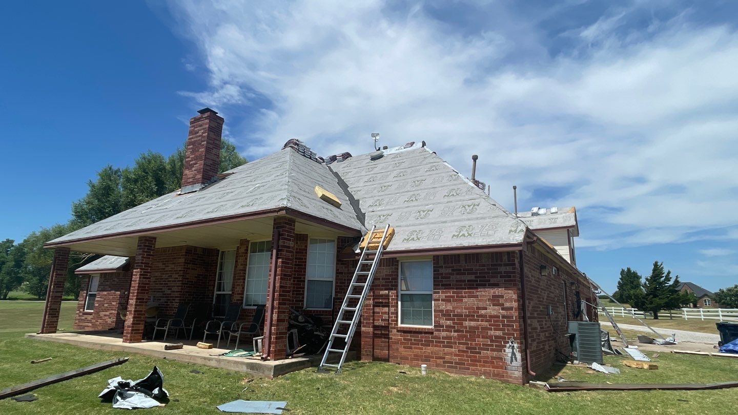 Residential Roofing Installation using GAF Natural Shadow  by A & H Roofing and Contracting, LLC