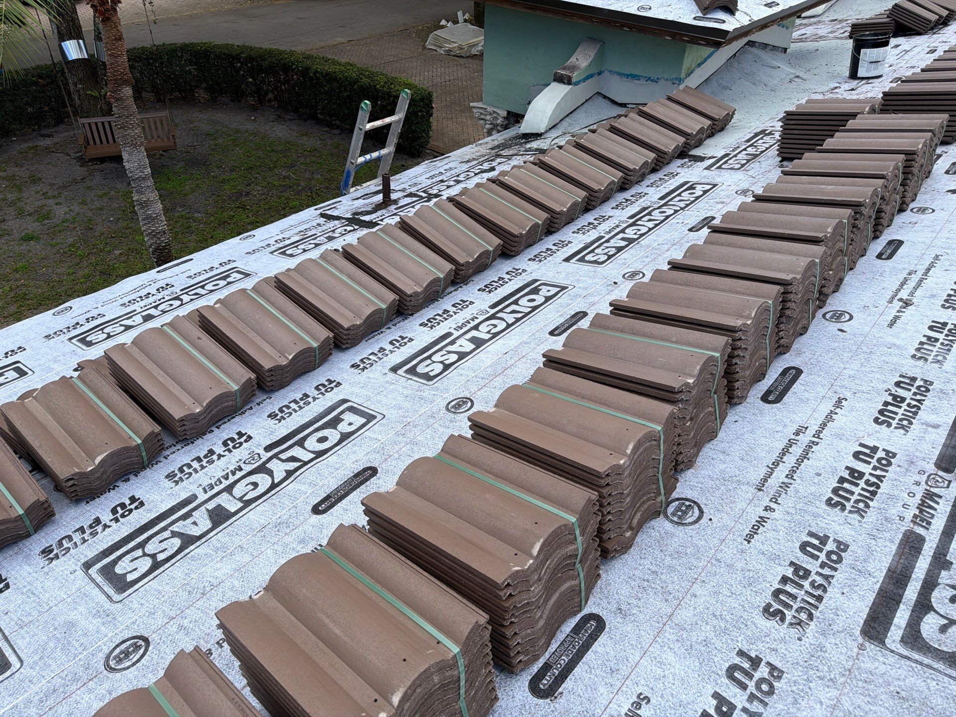 Residential Roofing Installation using WestLake Roofing Tile by BLUES BROTHERS ROOFING