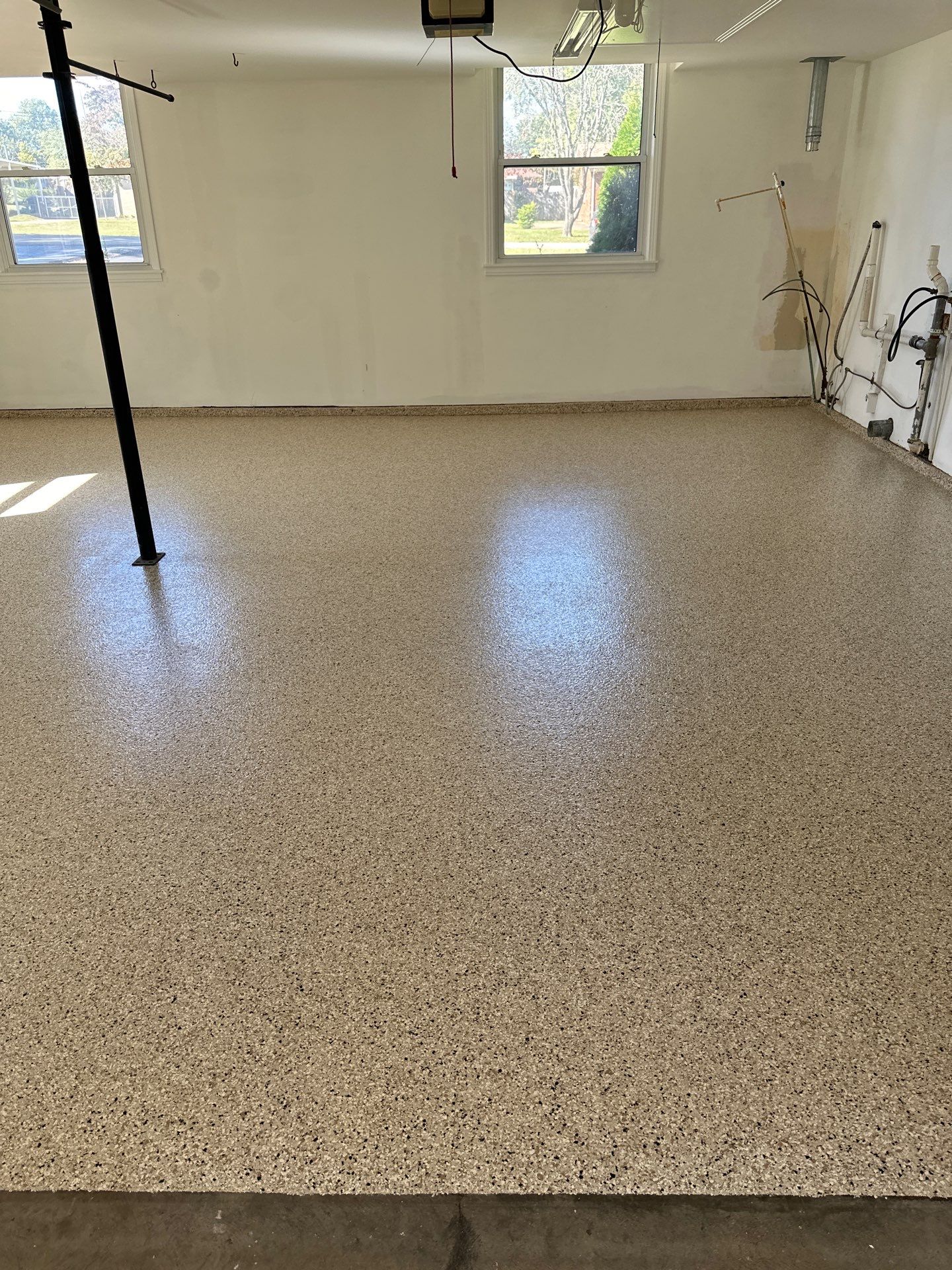 Garage Floor Coating using Shoreline by My Garage Floor Guys