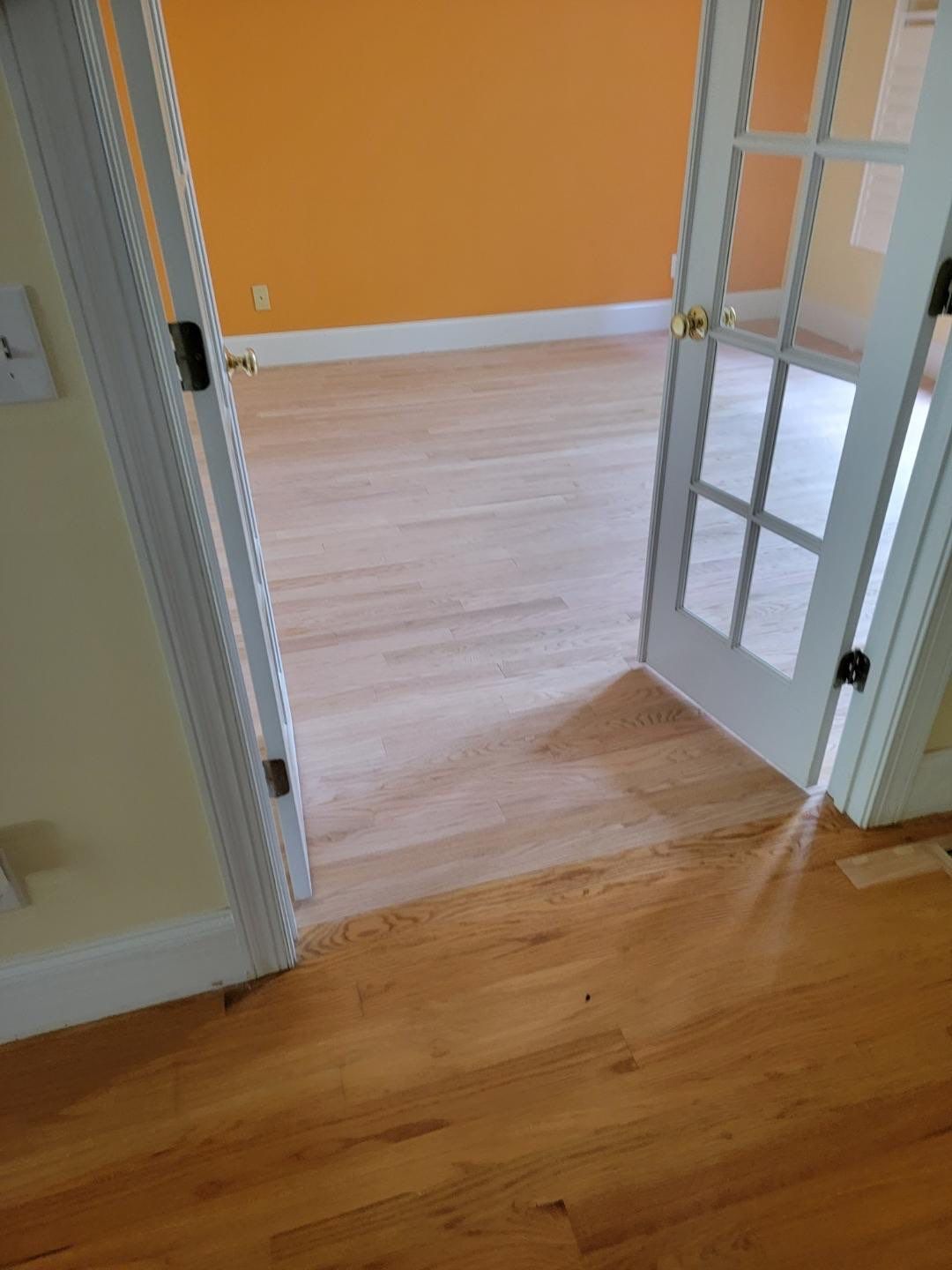 Added flooring, refinished all the floors by Accent Custom Floors
