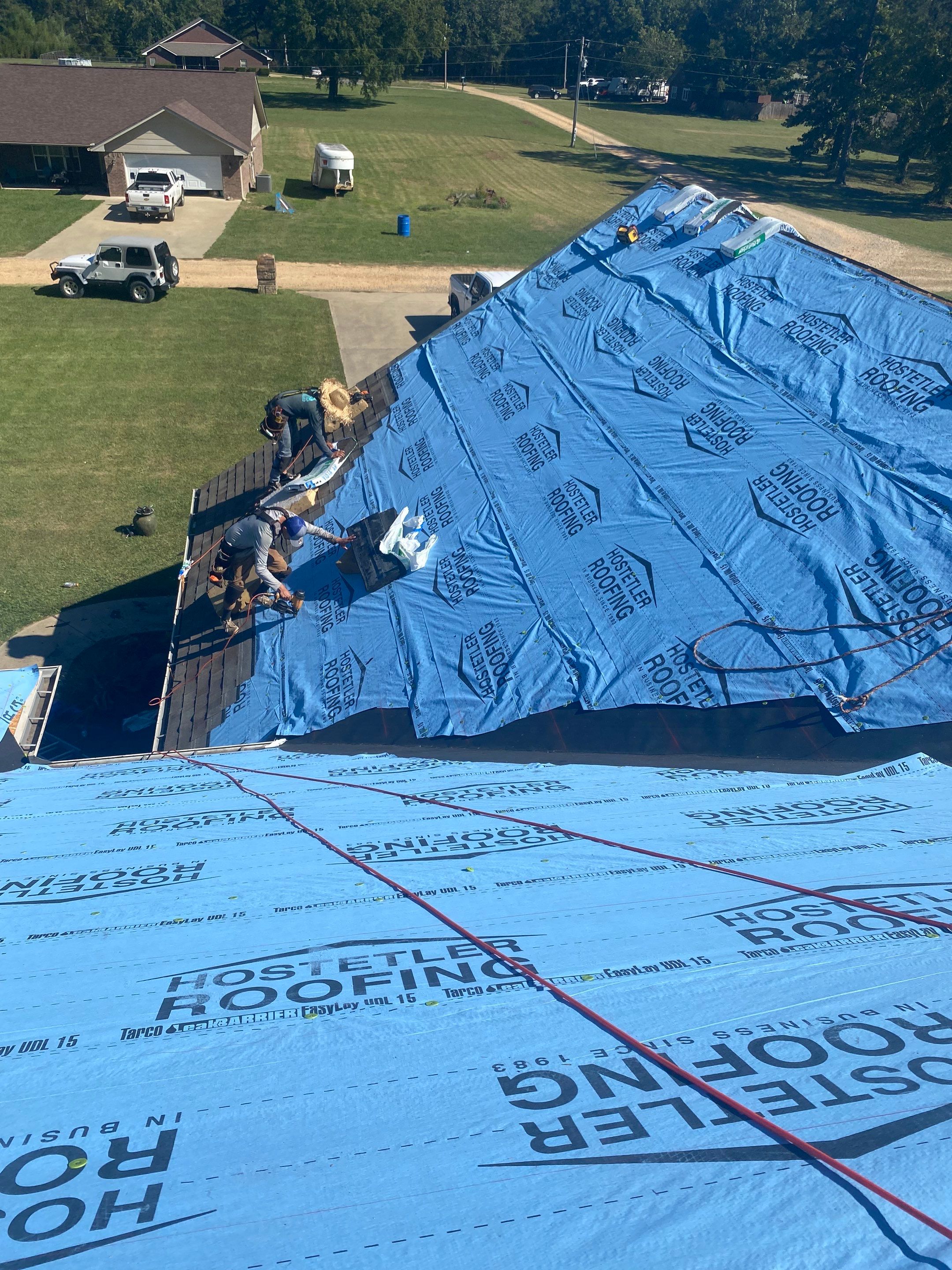 Residential Roofing Repair using Malarkey Vista by Hostetler Roofing