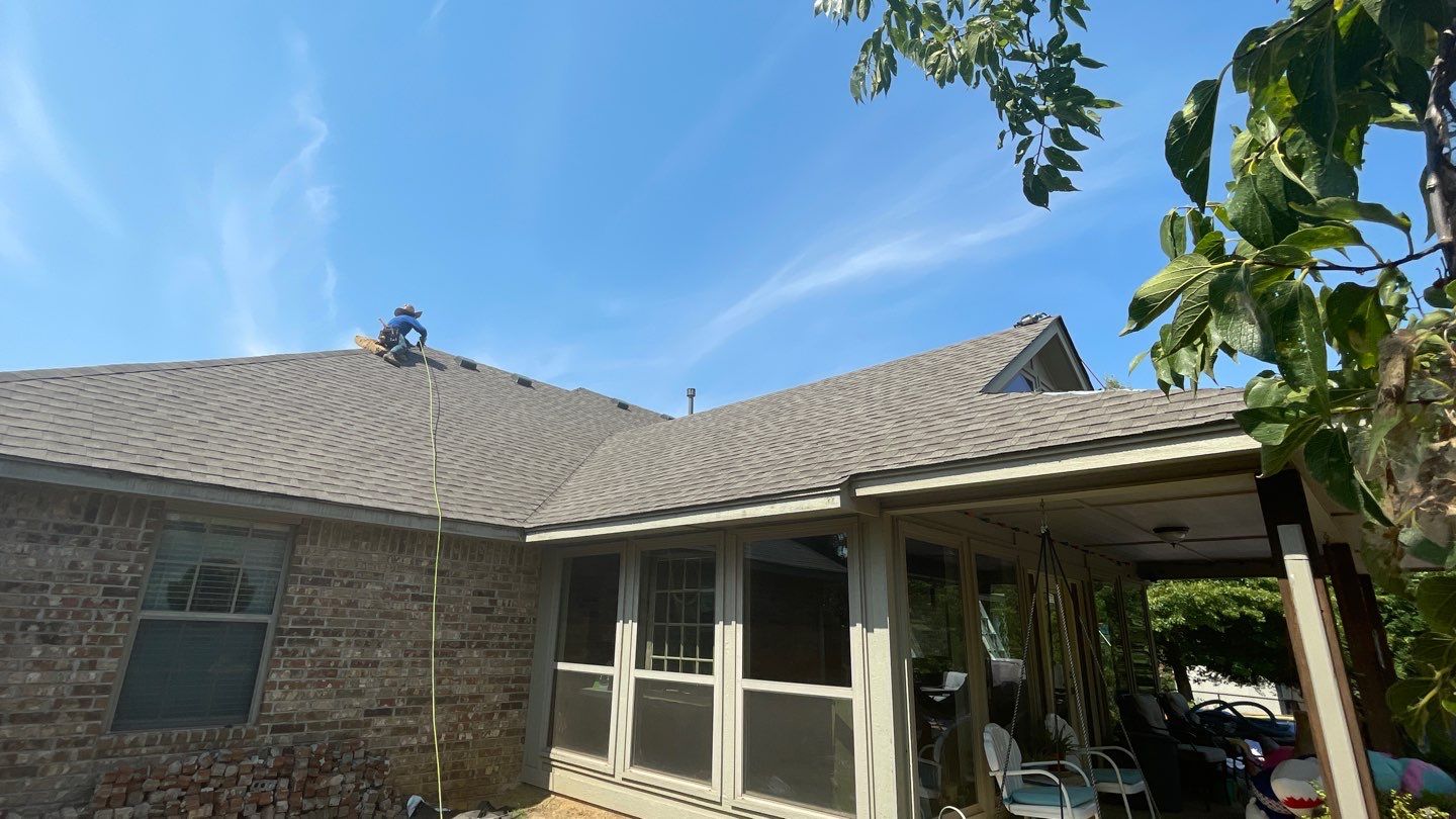 Residential Roofing Installation using GAF Natural Shadow  by A & H Roofing and Contracting