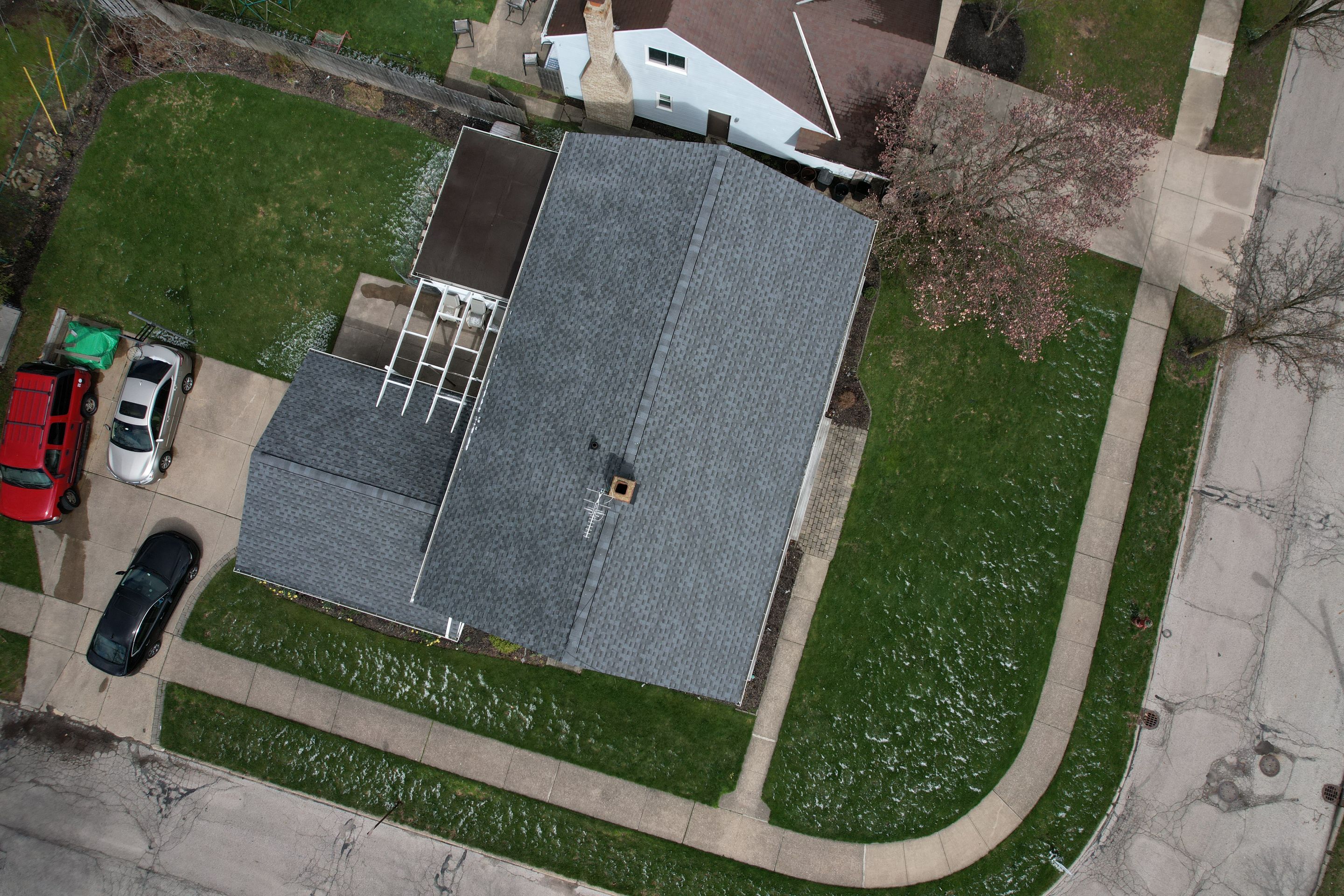 Storm Restoration - Roof Replacement using GAF HDZ Pewter Gray by Atlas Roofing & Restoration