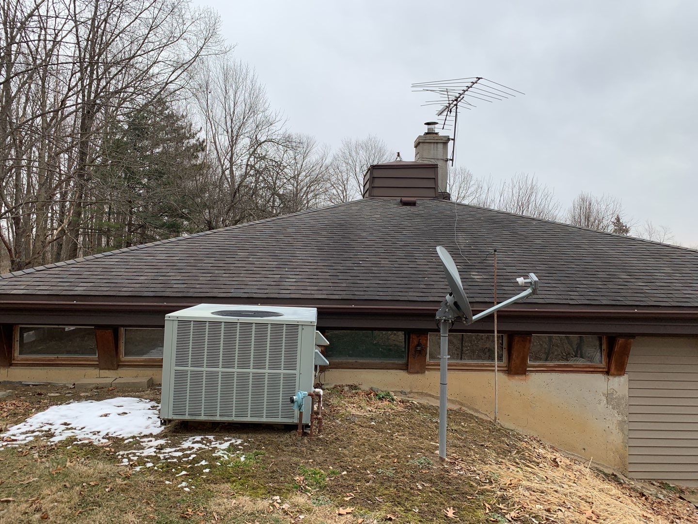 Exposed Fastener Metal Roof on Multi-Home Property in Columbia City, Indiana by 4Ever Metal Roofing