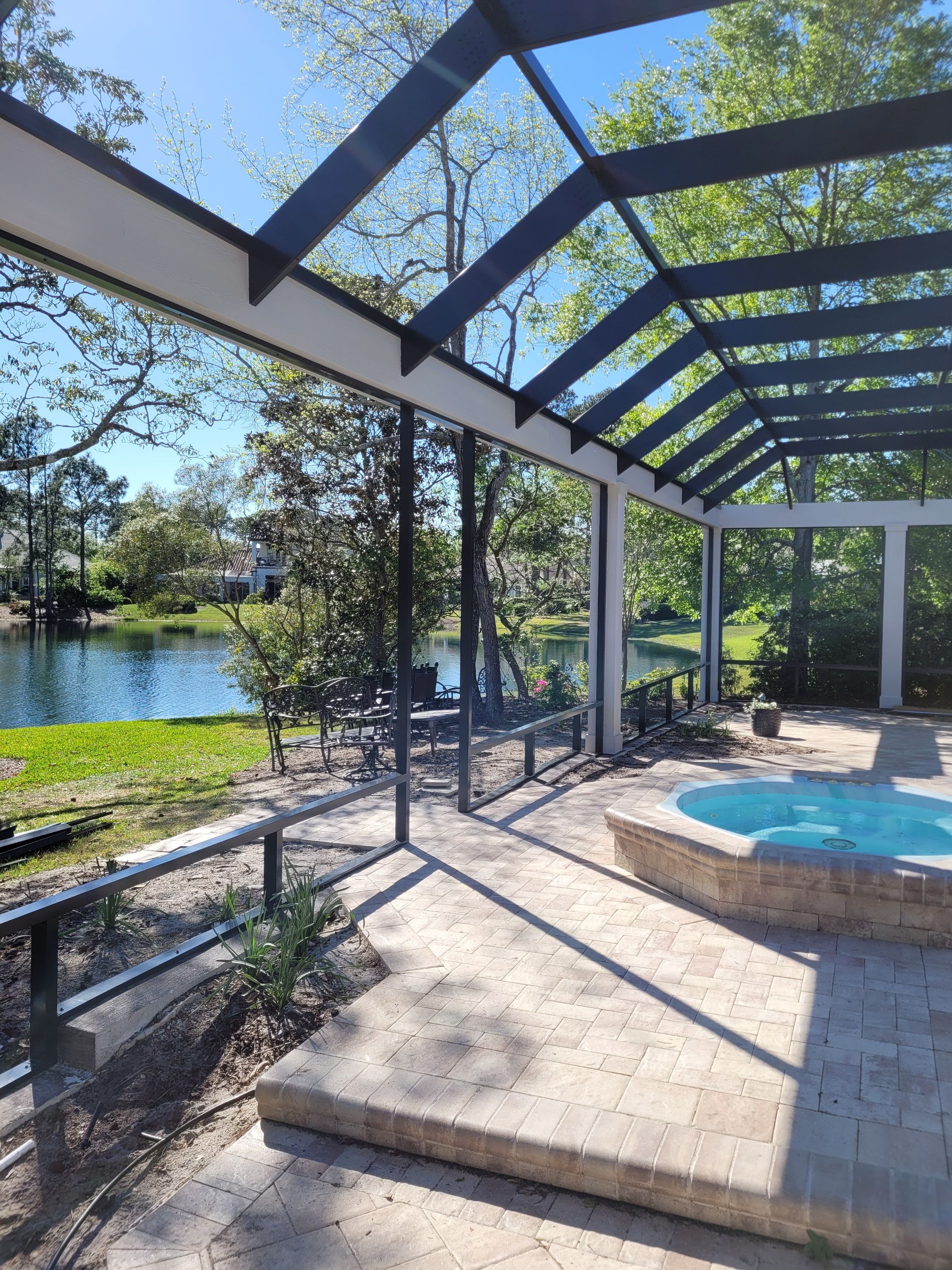 Pool Cover Oasis in Destin by Titan Sunrooms