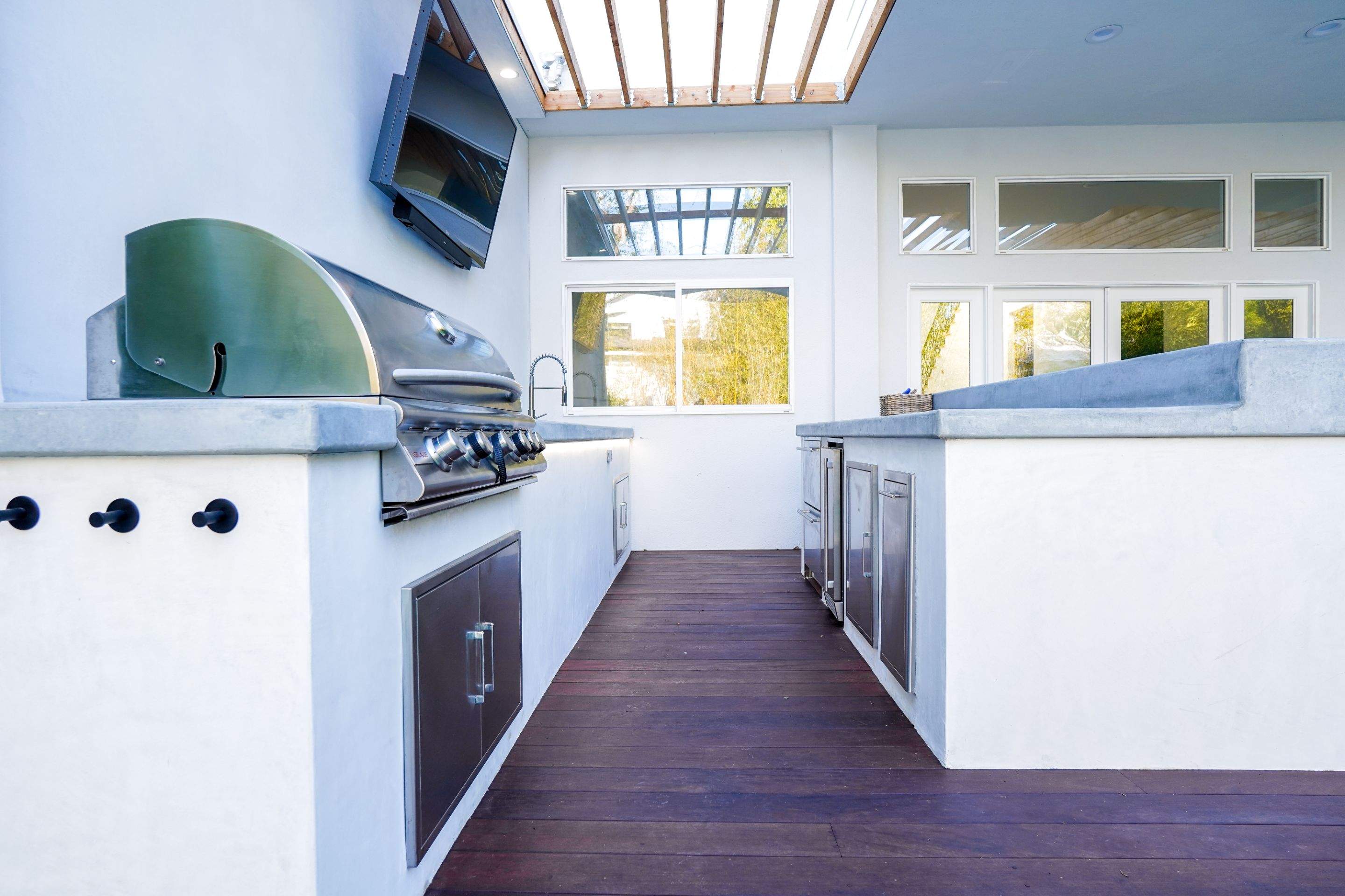 Northfield Complete Backyard & Trellis by Lax Home Inc 