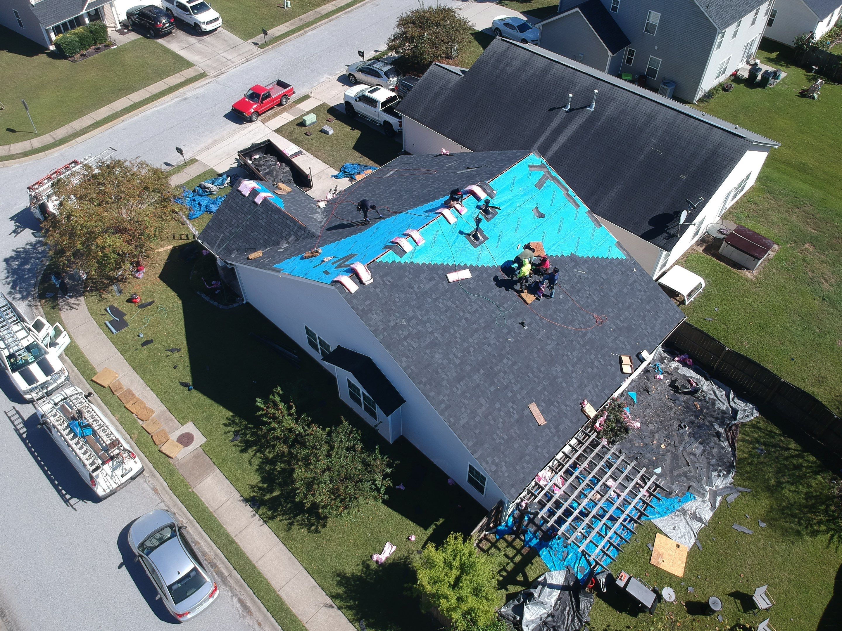 Project in Lexington, SC by United Roofing LLC