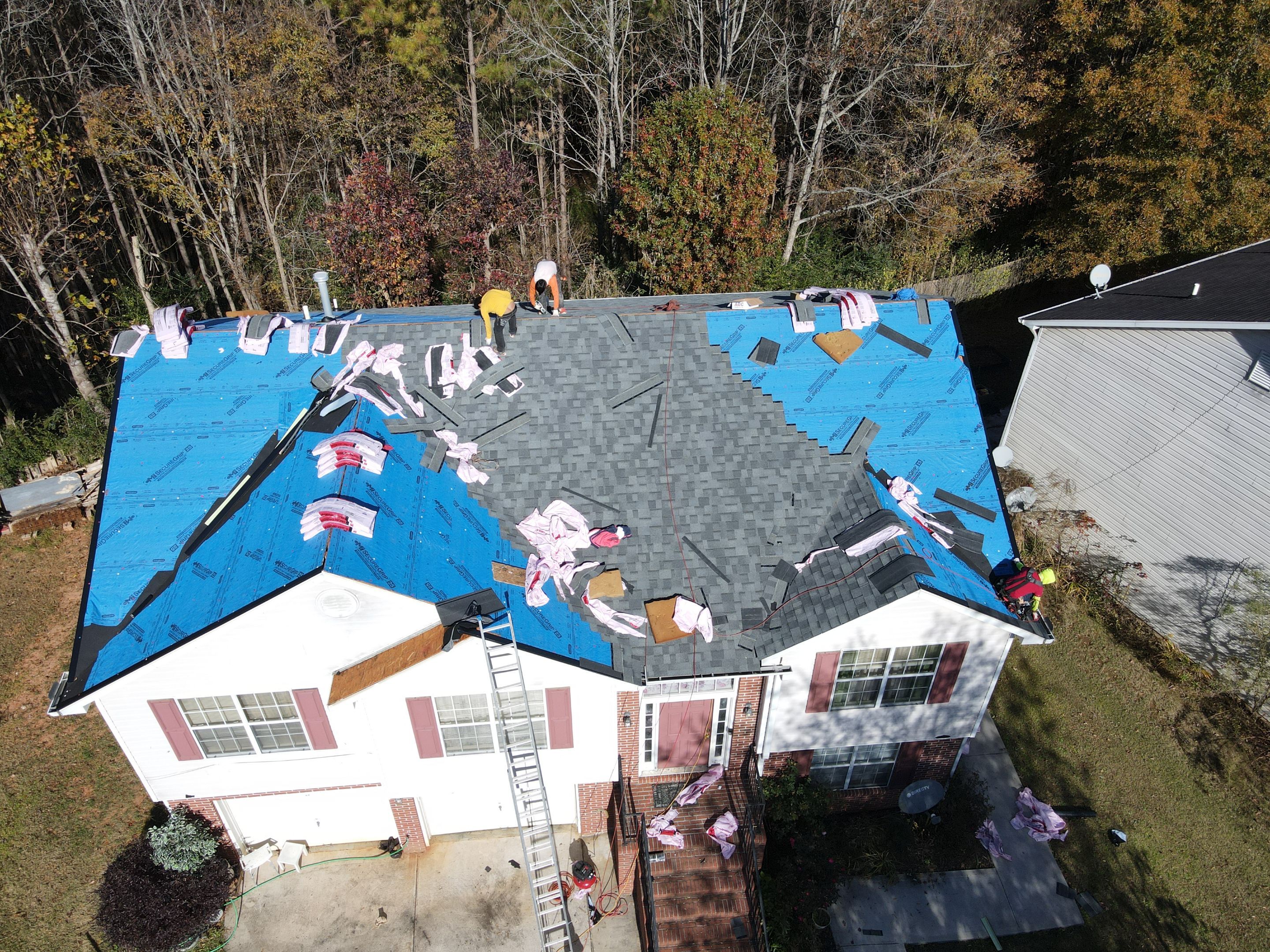Residential Roofing Installation using Owens Corning by Inspector Roofing and Restoration