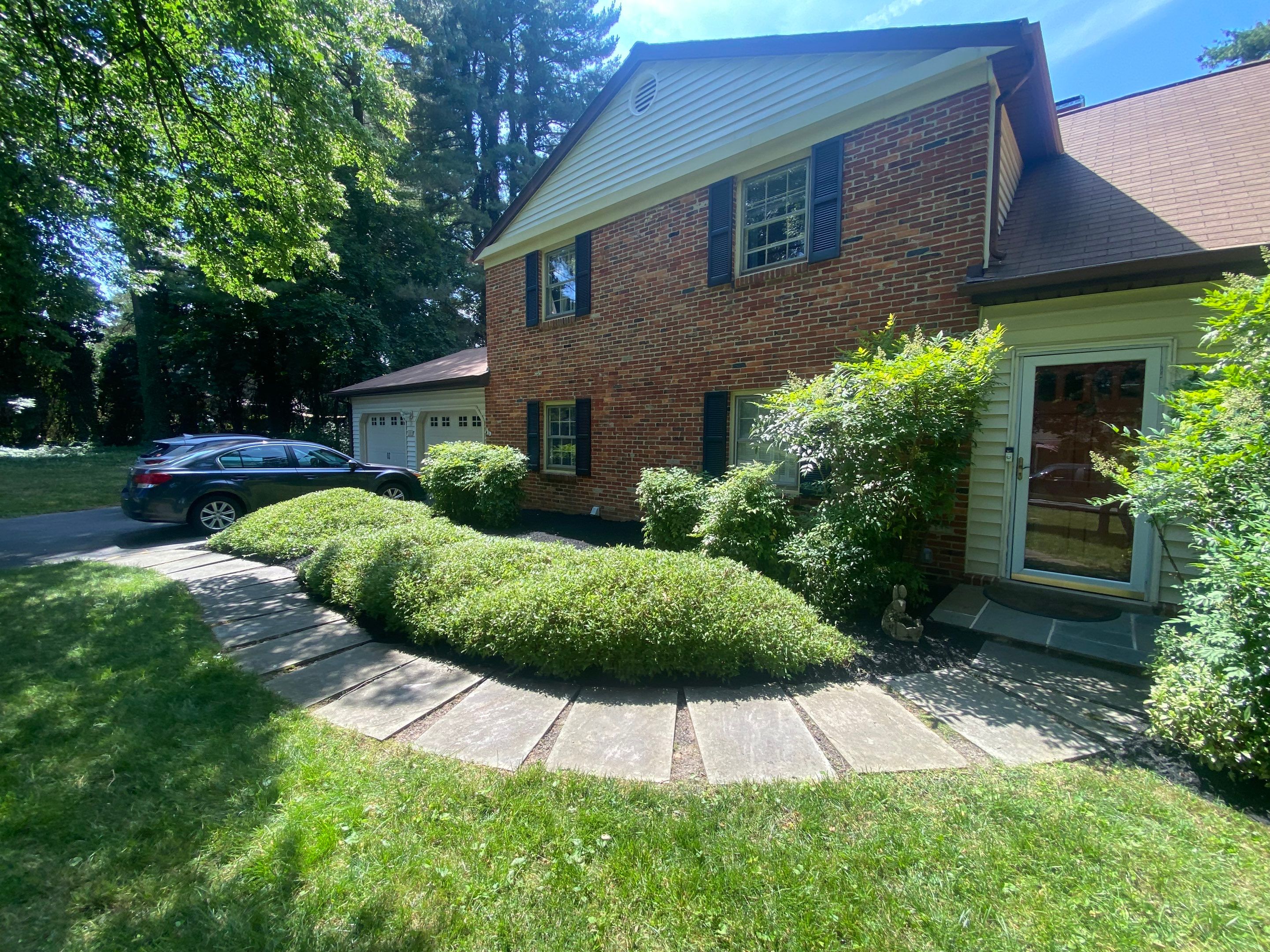Landscape cleanup & drainage by The Smet Companies, LLC