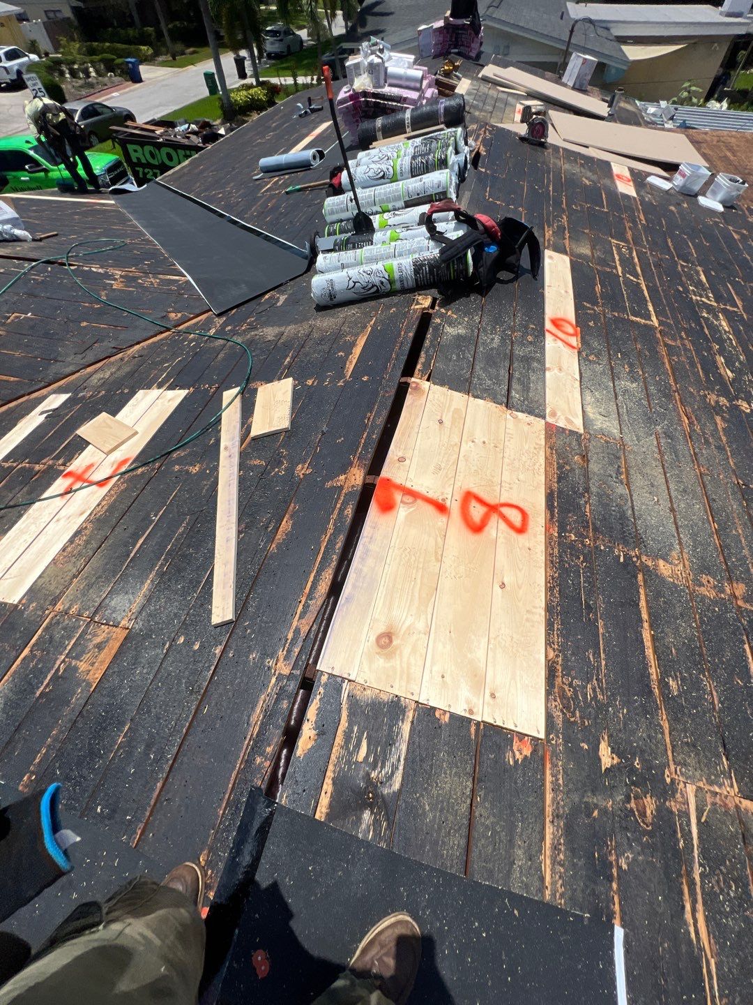 Project in St. Petersburg 33702 by Mitchell Roofing Company LLC 