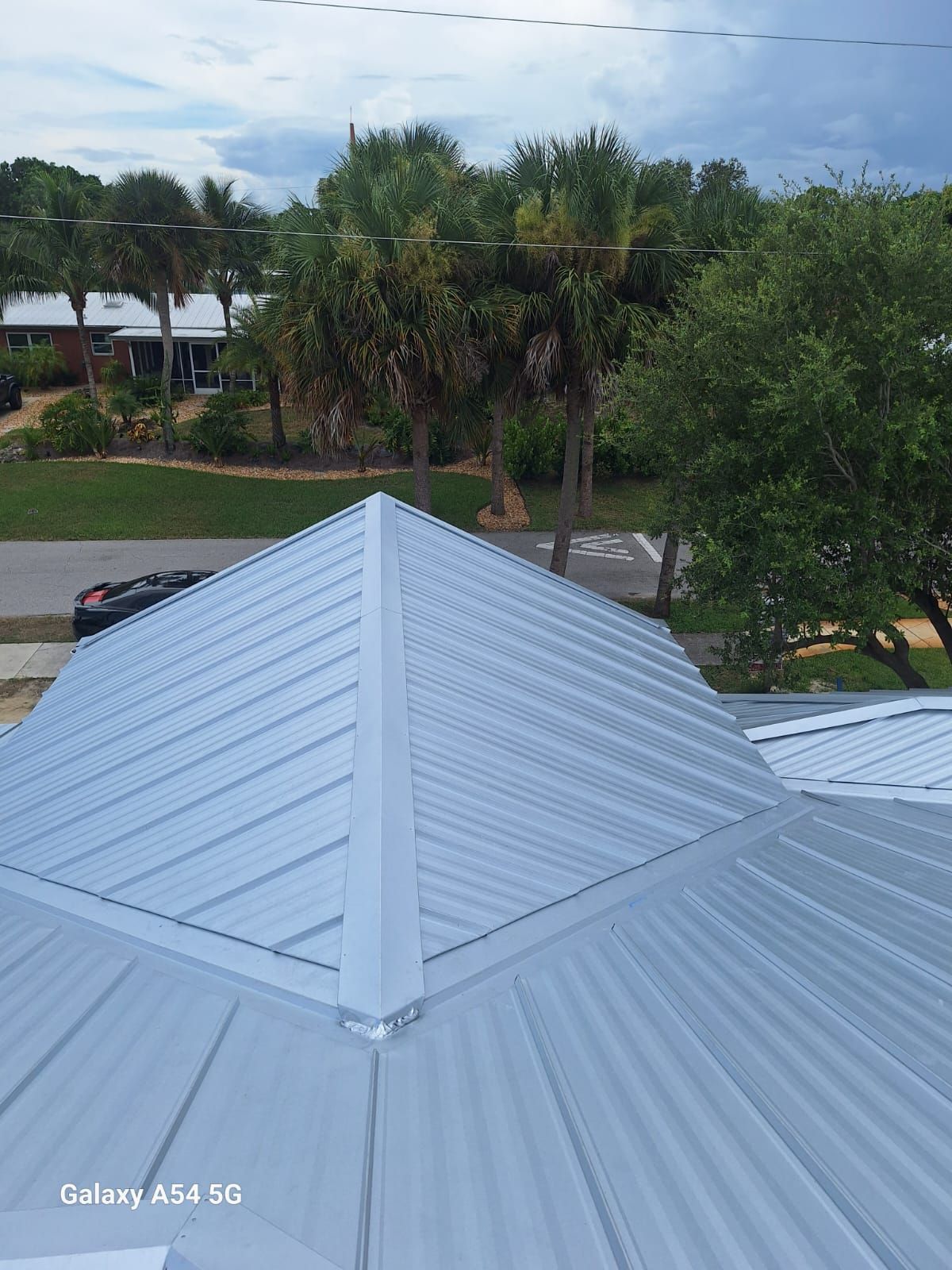 24ga 1" Nail-Strip Mill Finish by Total Roofing System The Metal Roof Experts