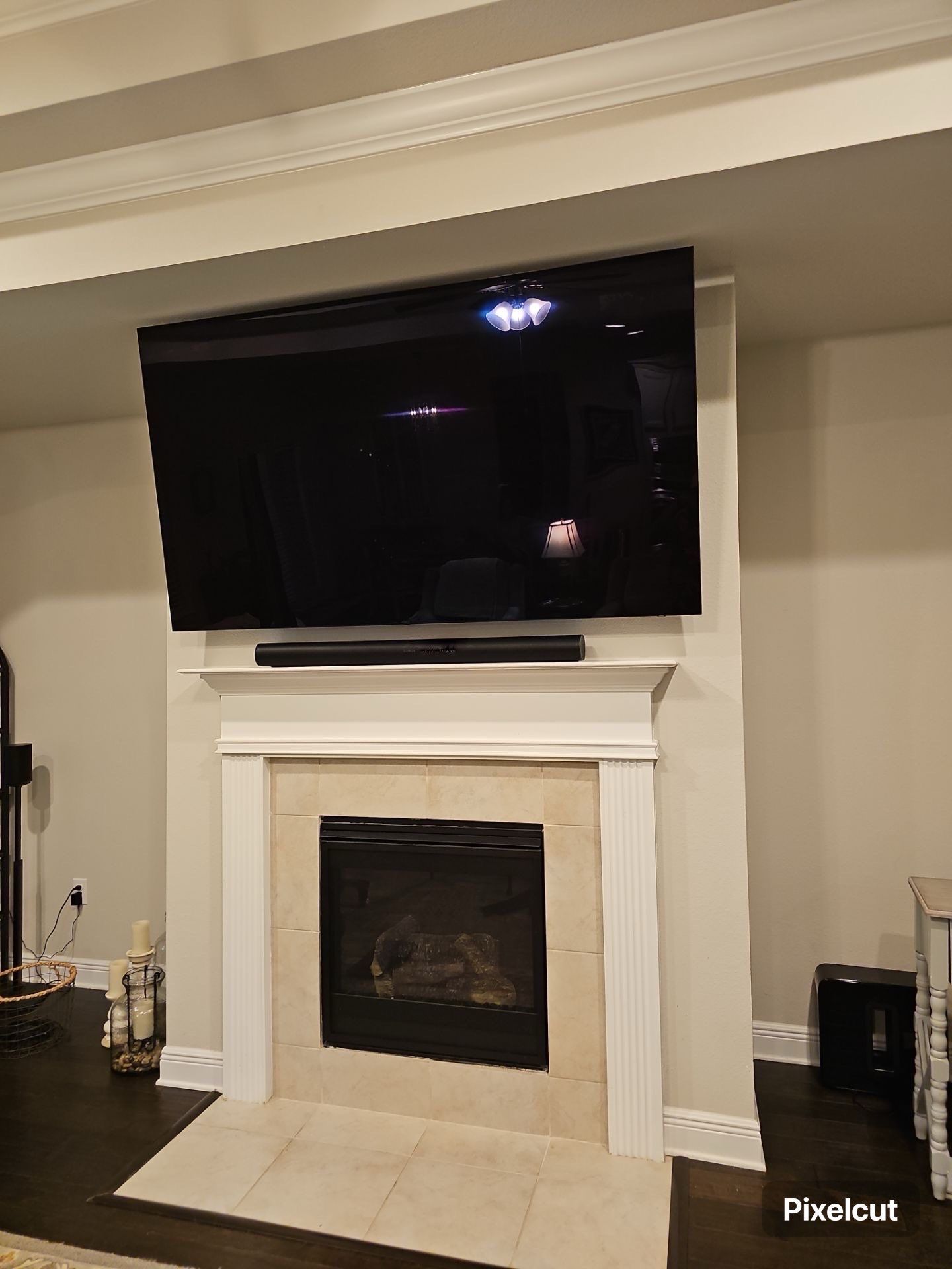Fireplace TV Mounting Projects by Hangman Mounting & Installation 