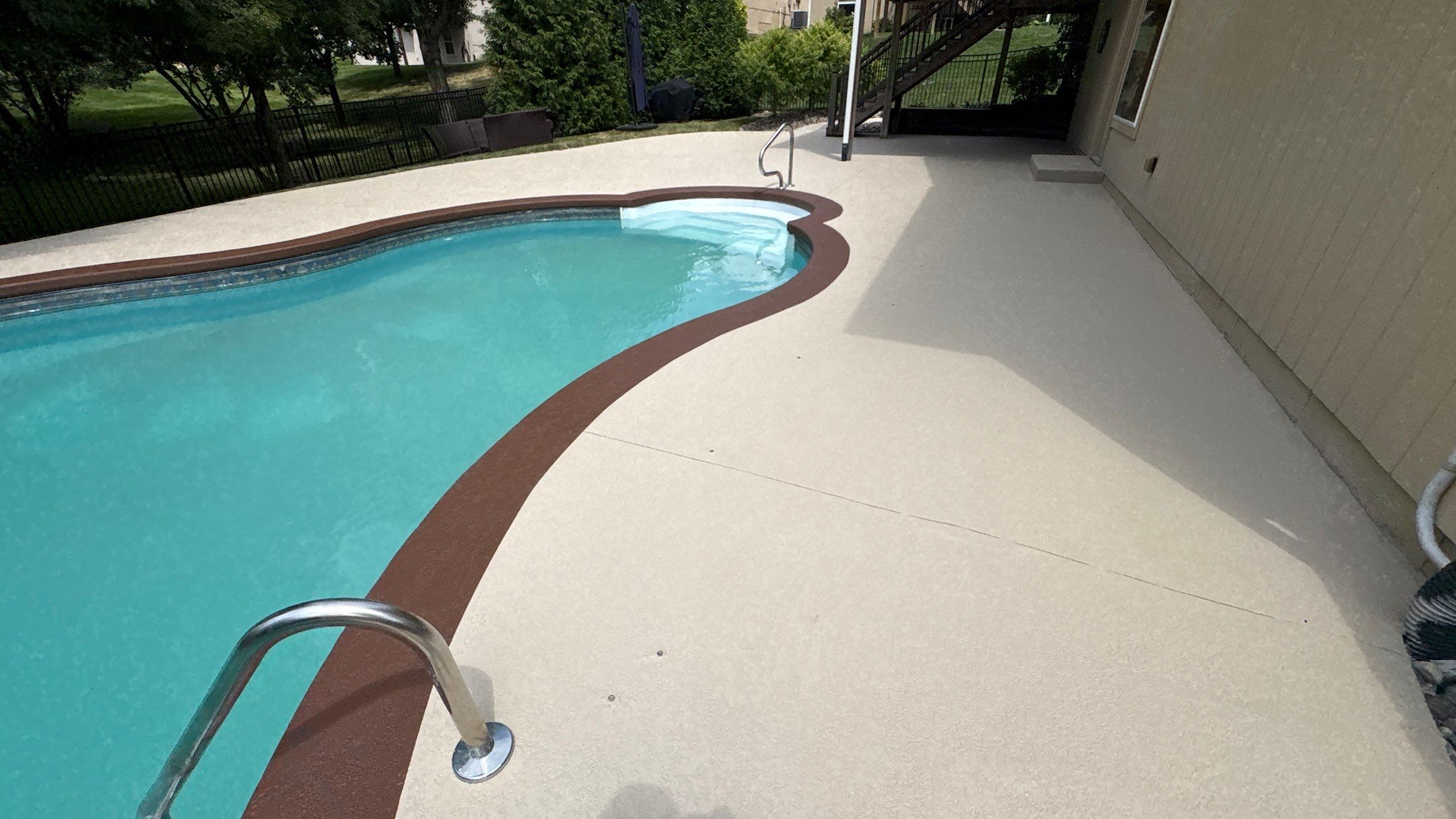Pool Deck Refresh- Kansas City, MO by Big Red Decorative Concrete, LLC