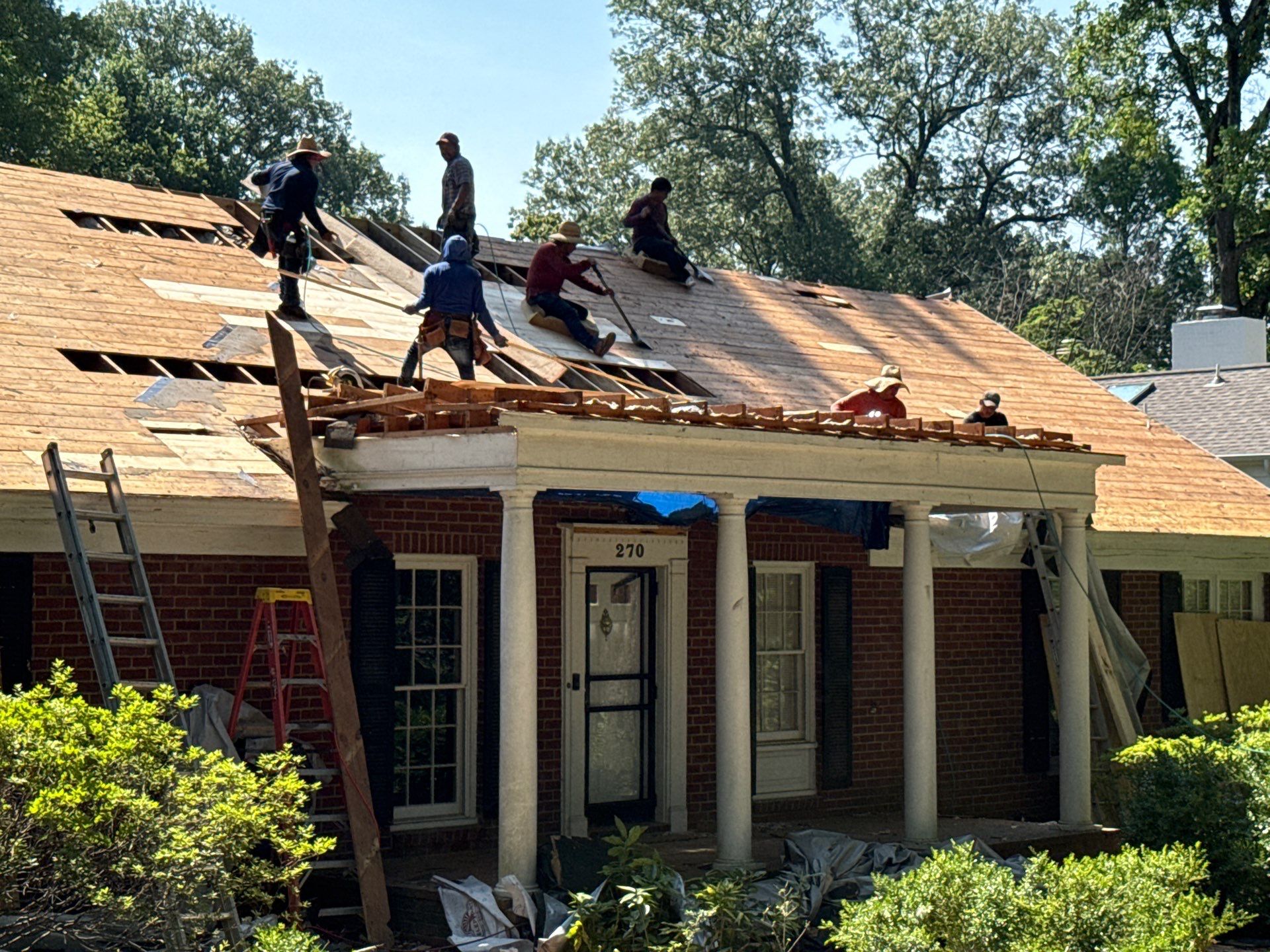 Structural Restoration and Asphalt Shingle Roof Replacement with Interior Repairs in East Memphis by Revival Roofing Services