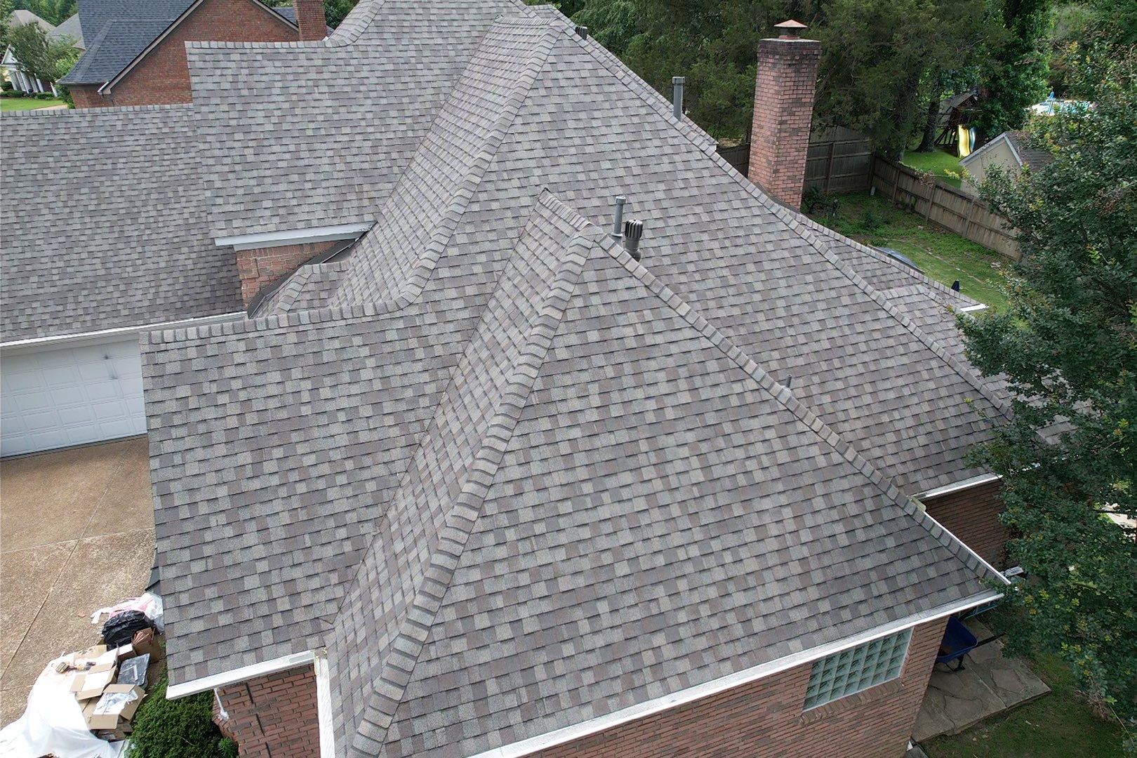 Architectural Asphalt Shingle Roof Replacement in Collierville, Tennessee by Cool Roofs