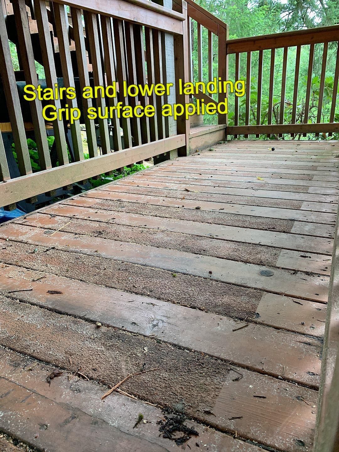 Deck Restoration using Armstrong-Clark Semi-Transparent Cedar 97229 by Paul Schopp