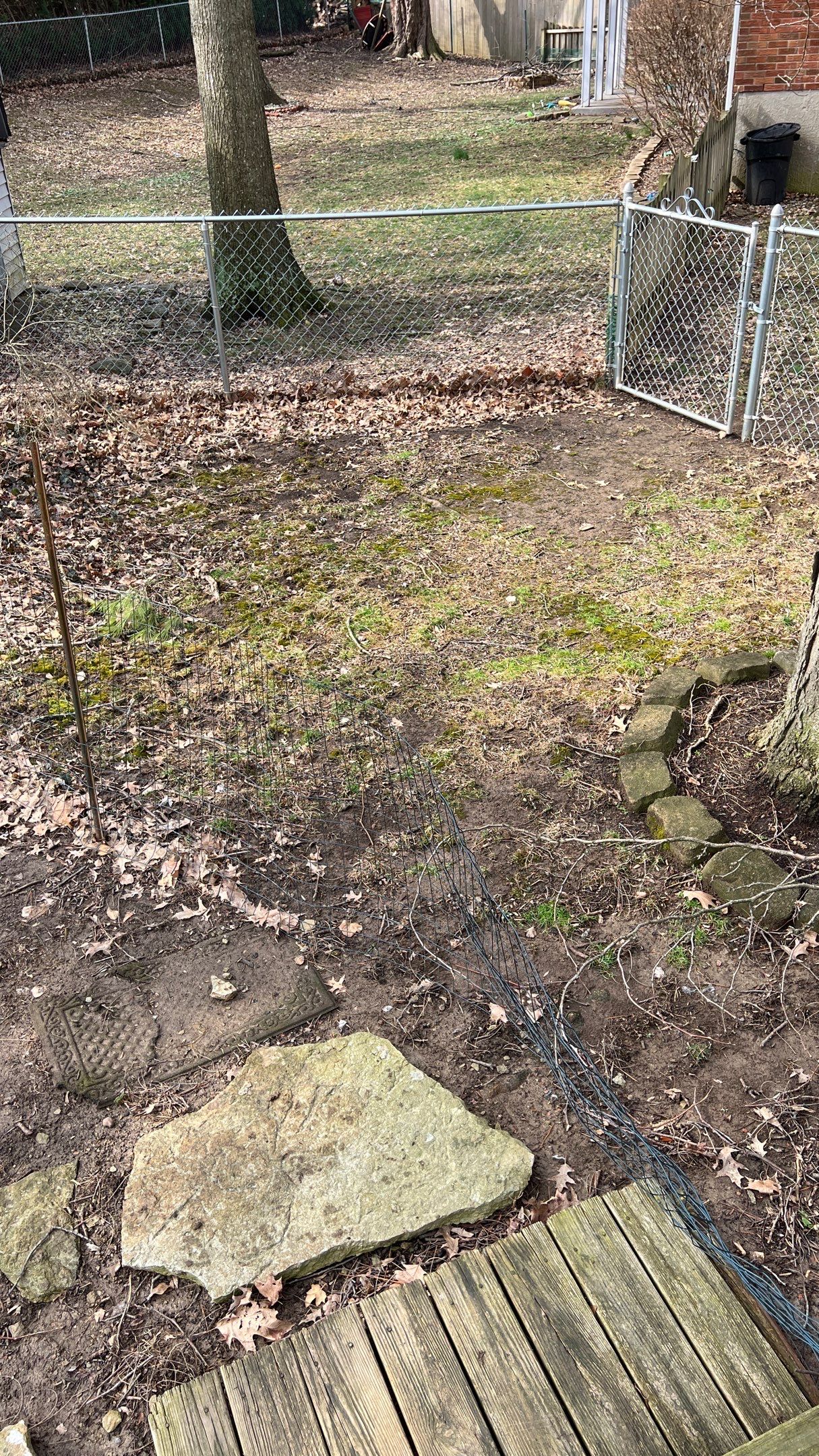 Pet Area & Stepper Path Installation  by Reisenberg’s Lawn & Landscape, LLC