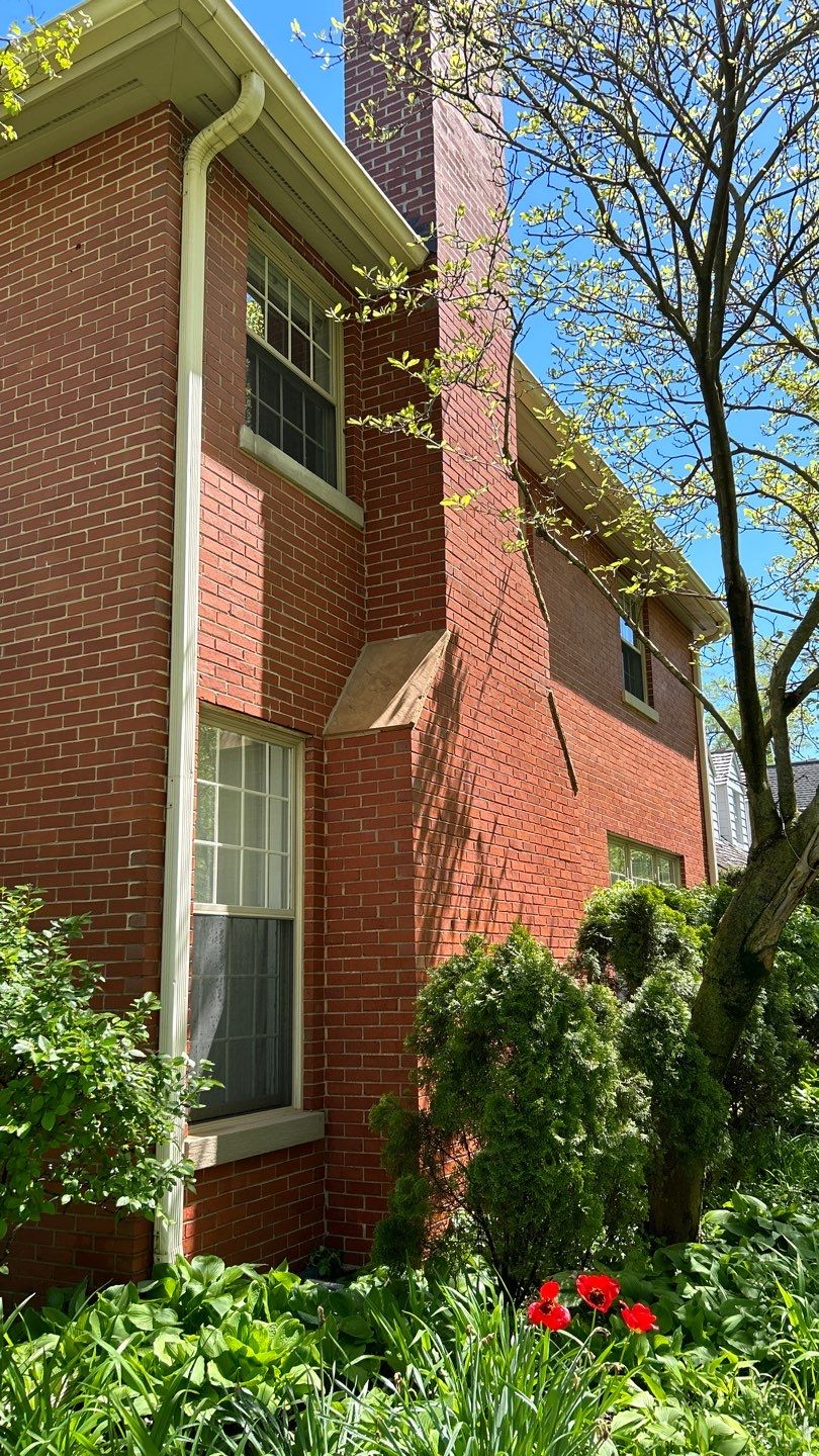 dryvit / eifs cleaning, and copper stain removal by Northern Power Washing LLC.