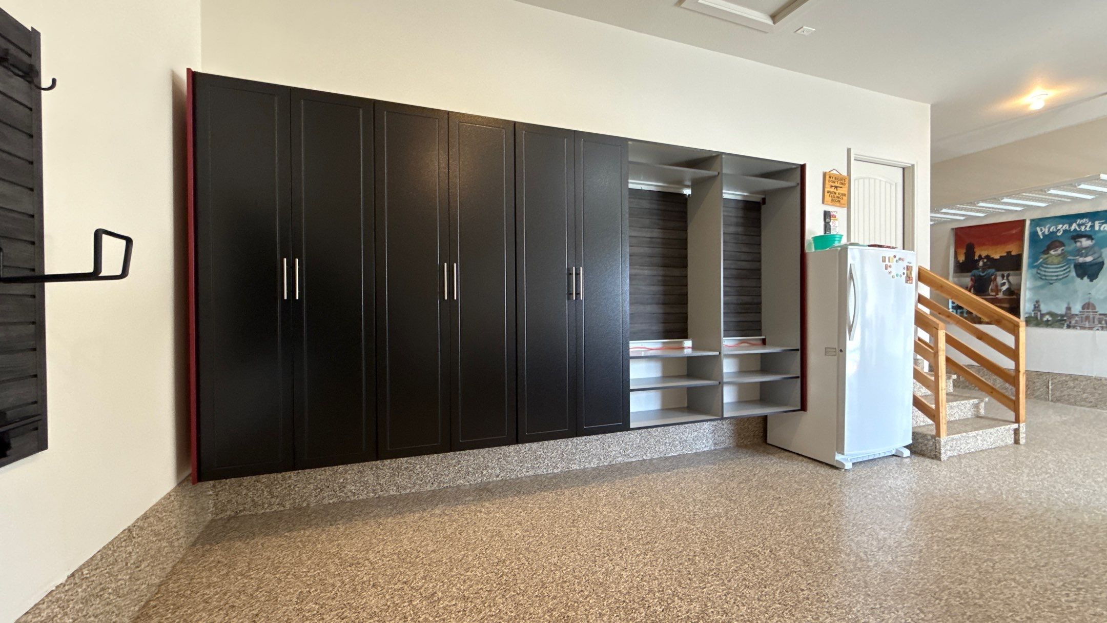 A Beautiful Storage Addition With Several Colors by Banner Garage