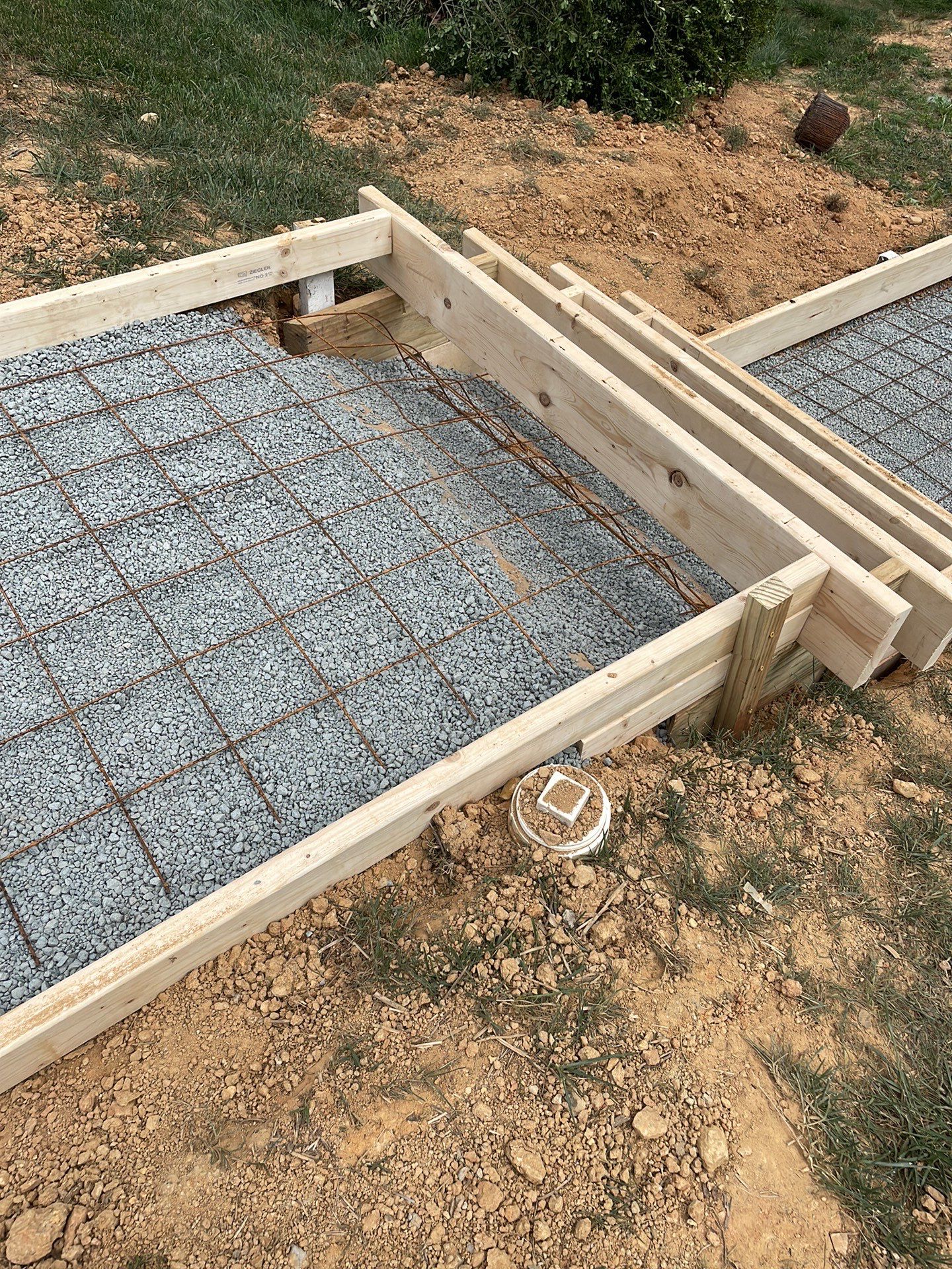 New walkway with stairs and a new front porch by Fairfax Contractors, LLC