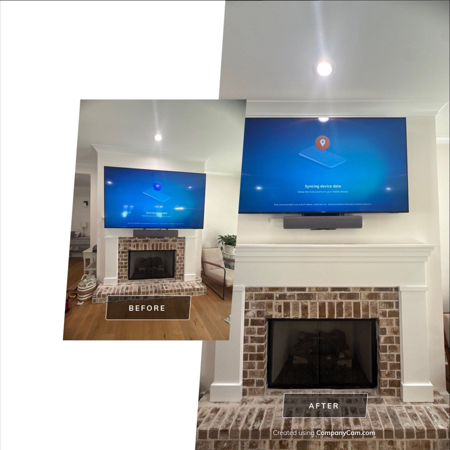 MantelMount Installation by Hangman Mounting & Installation