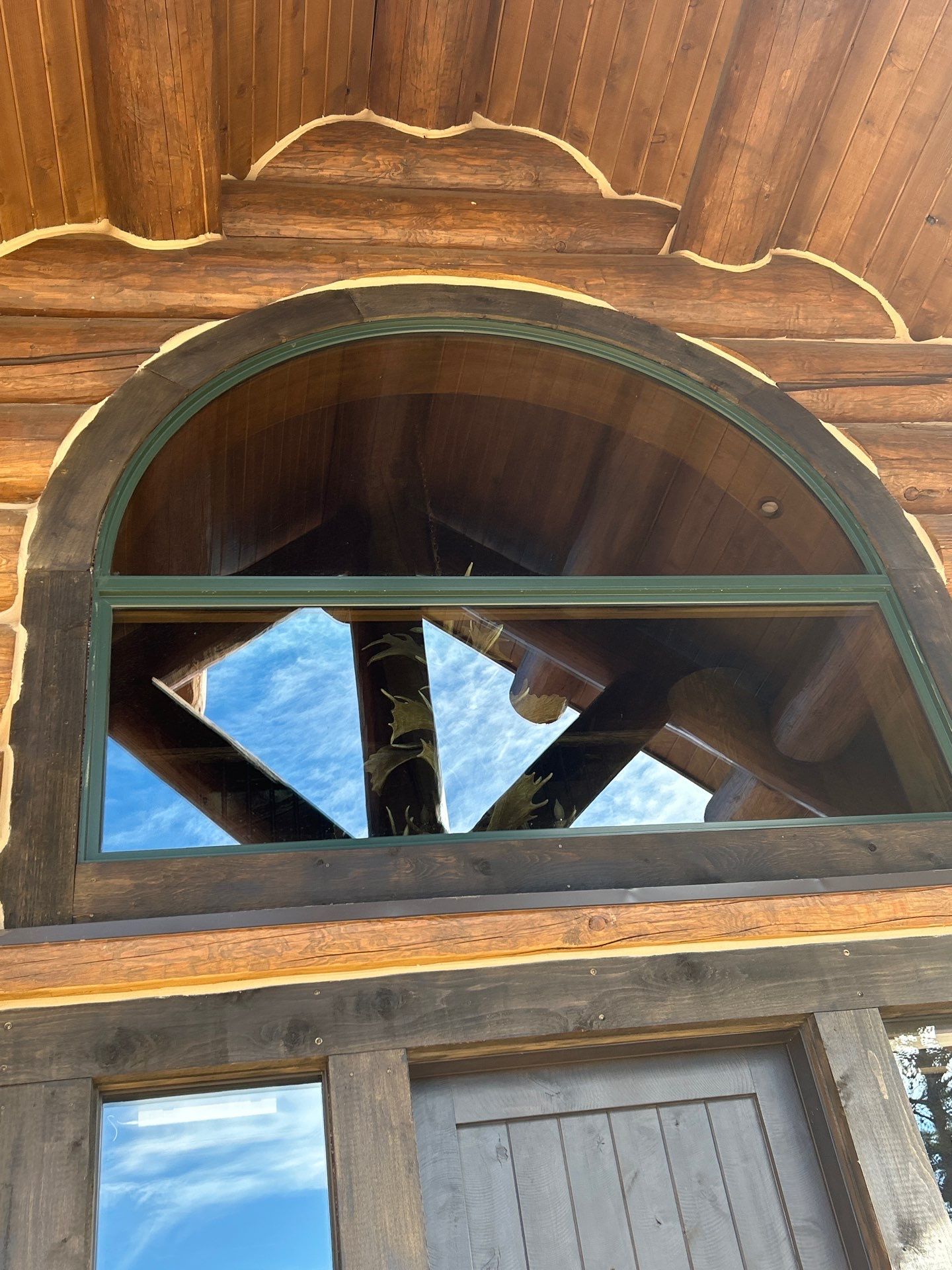 Window Washing Using Ninja Scrubbers by Wheatley Creek Services