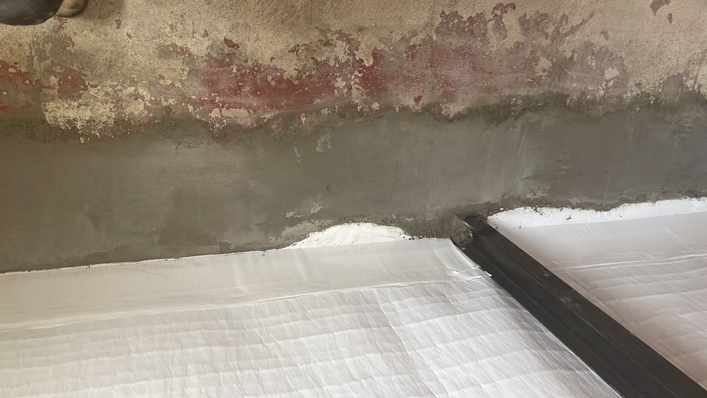 Interior Waterproofing with Steel Beam Reinforcement and Brick Tuckpointing by Toledo Basement Repair