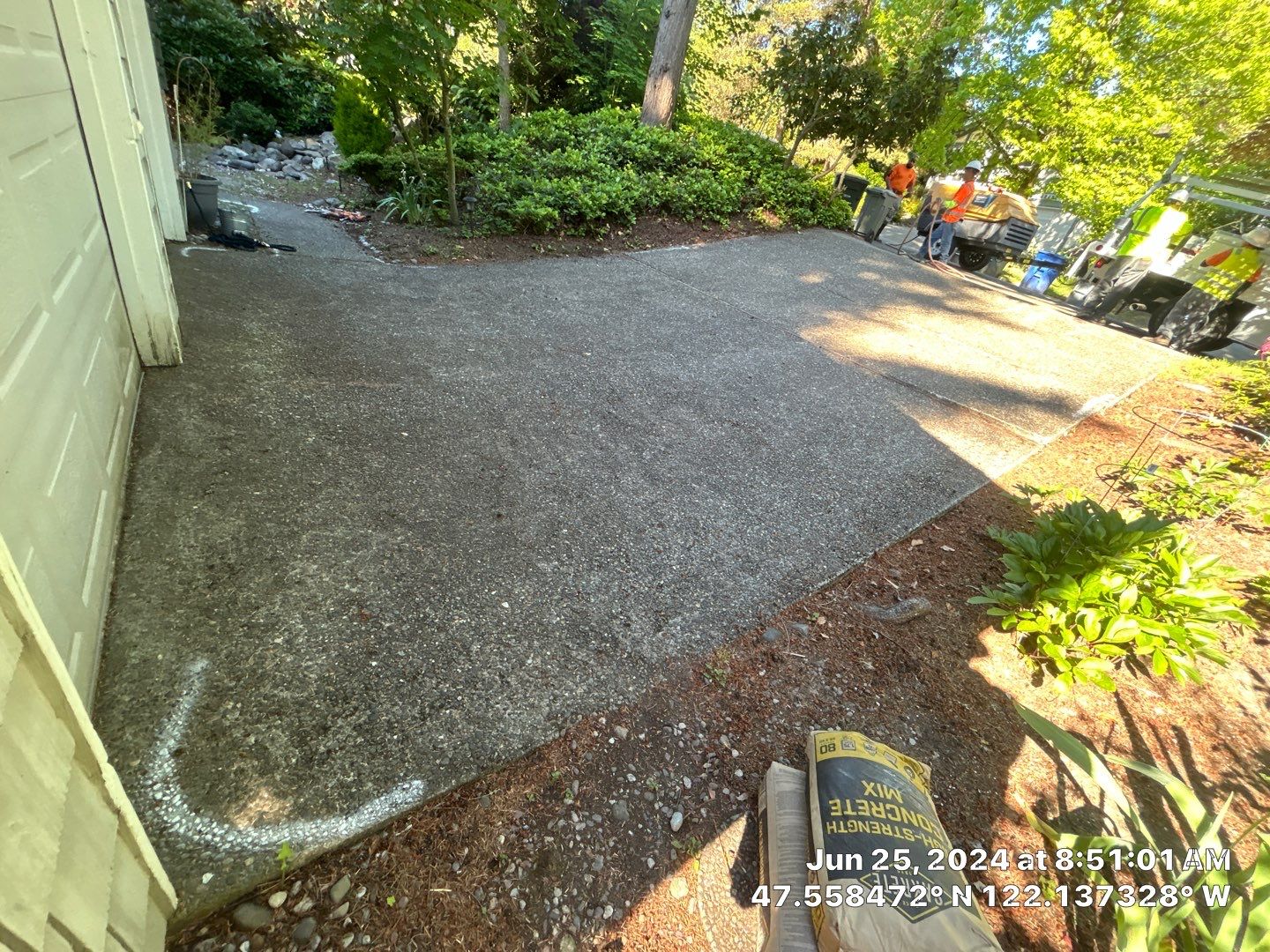 Kate | Concrete Driveway & Walkway by Jireh Asphalt & Concrete Inc 