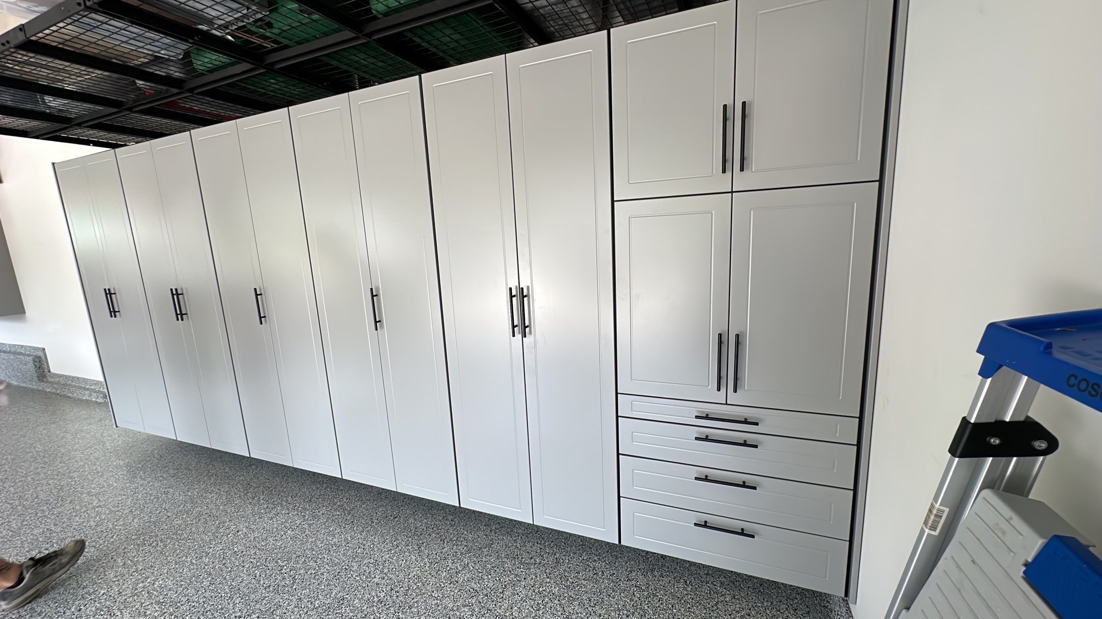 Luke W. gets new cabinets by Banner Garage